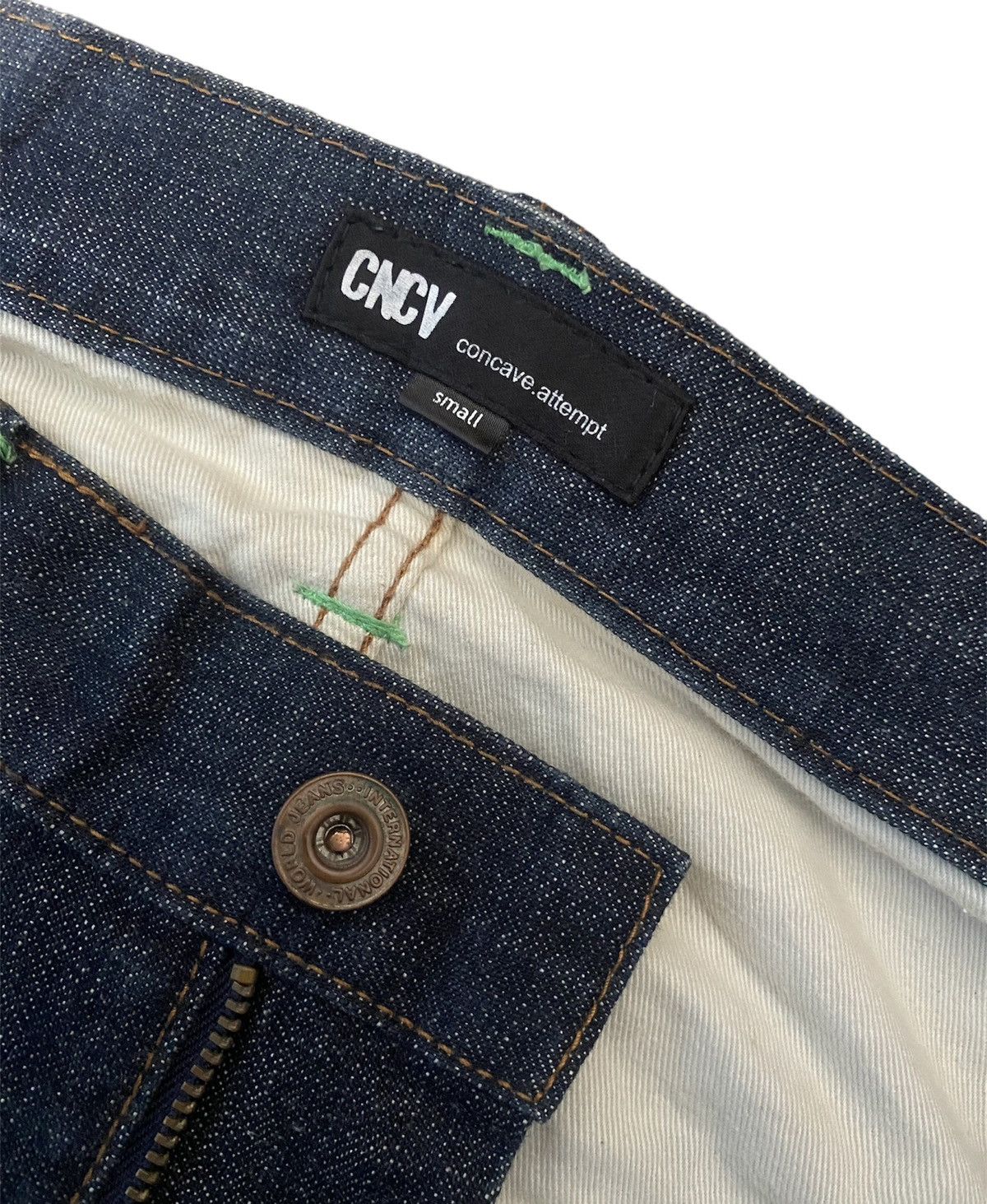 Hysteric Glamour Concave Attempt CNCV Denim Jeans Size US 32 / EU 48 - 8 Thumbnail