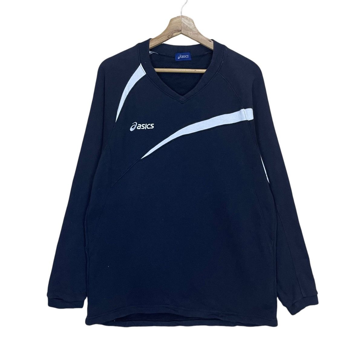 Vintage 90s Asics Small Logo Crewneck Sweatshirt