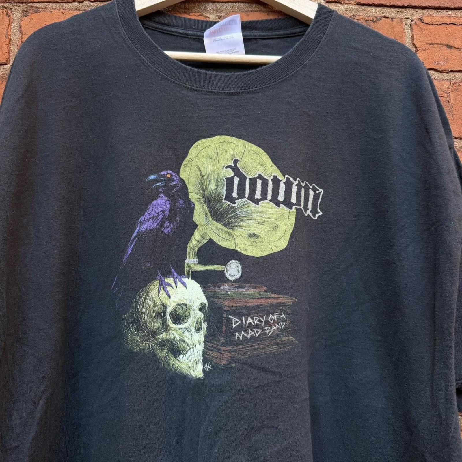 Other Vintage down diary of a mad band t shirt 00s XXL Size US XXL / EU 58 / 5 - 2 Thumbnail