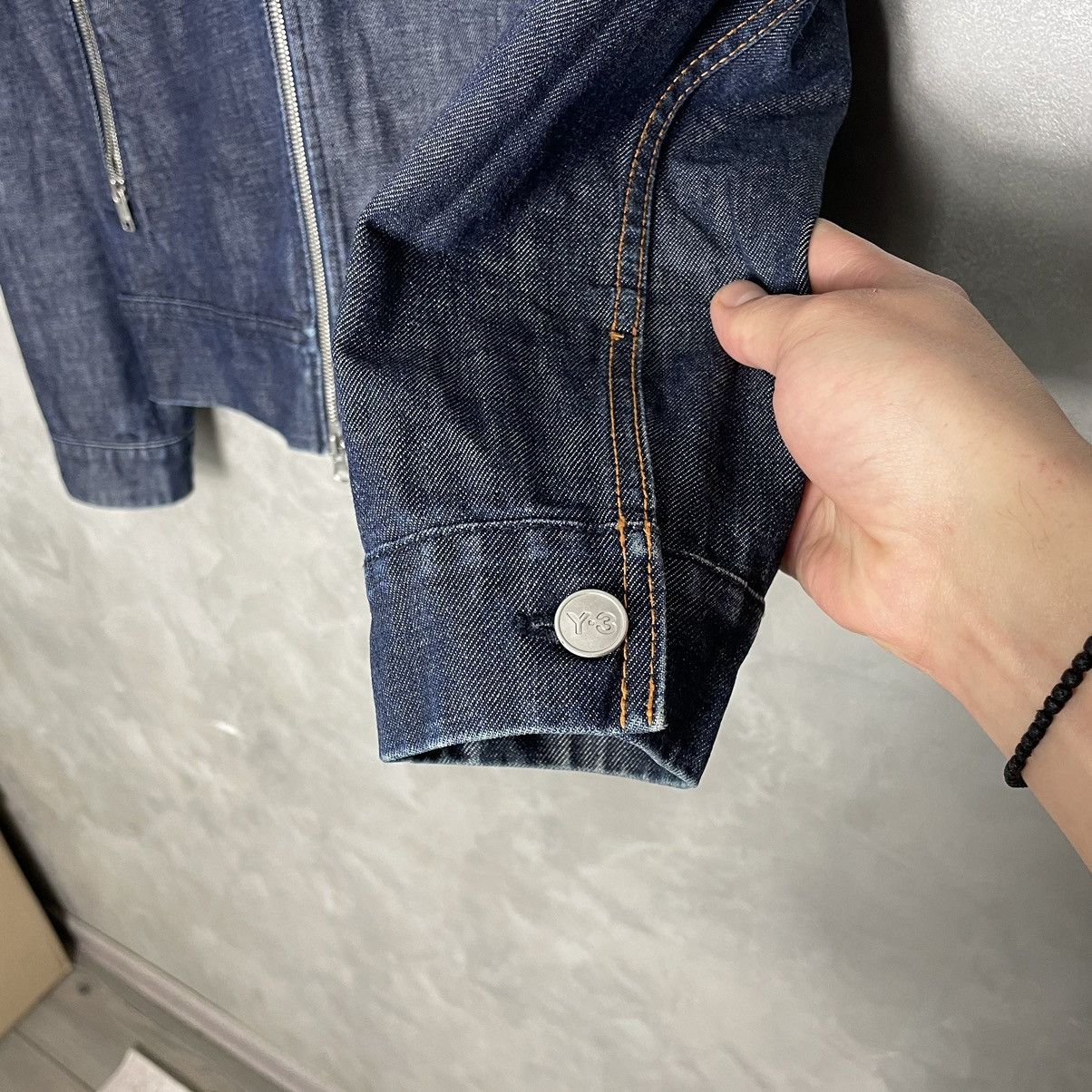 Y-3 Y-3 Yohji Yamamoto 2007 Full Zip Denim Jacket Size US M / EU 48-50 / 2 - 12 Thumbnail