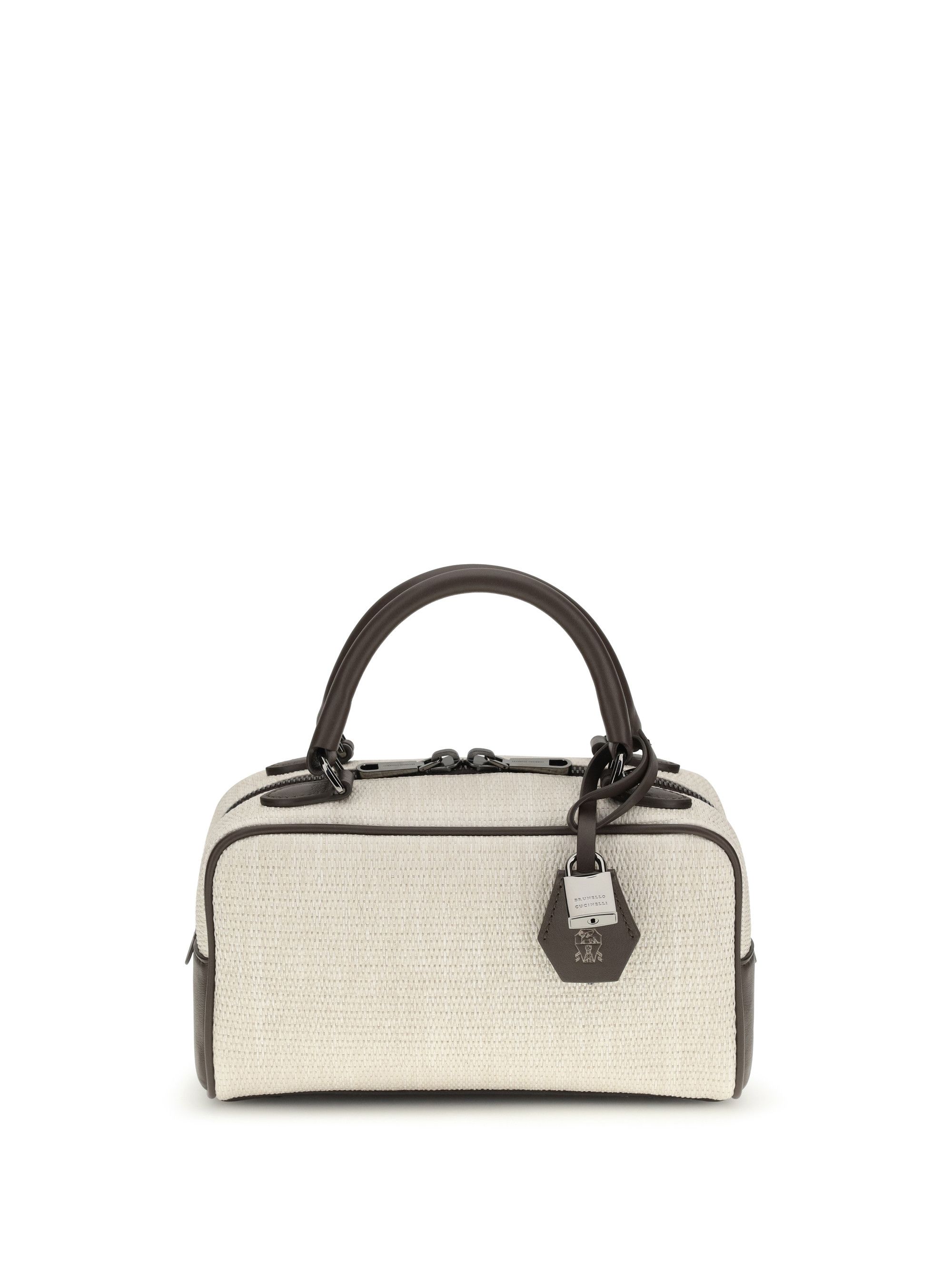 Brunello Cucinelli Small Boston Explorer Handbag Size ONE SIZE - 1 Thumbnail