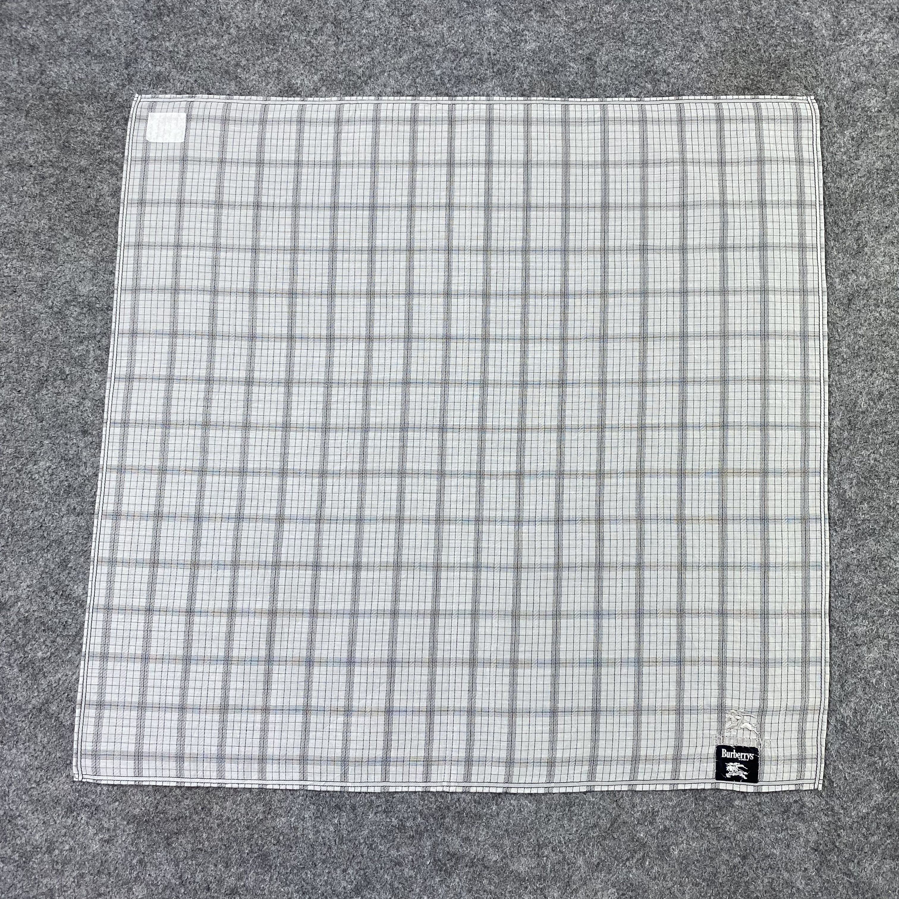 Burberry Vintage Burberry Handkerchief / Bandana / Neckerchief-B2193 Size ONE SIZE - 3 Thumbnail