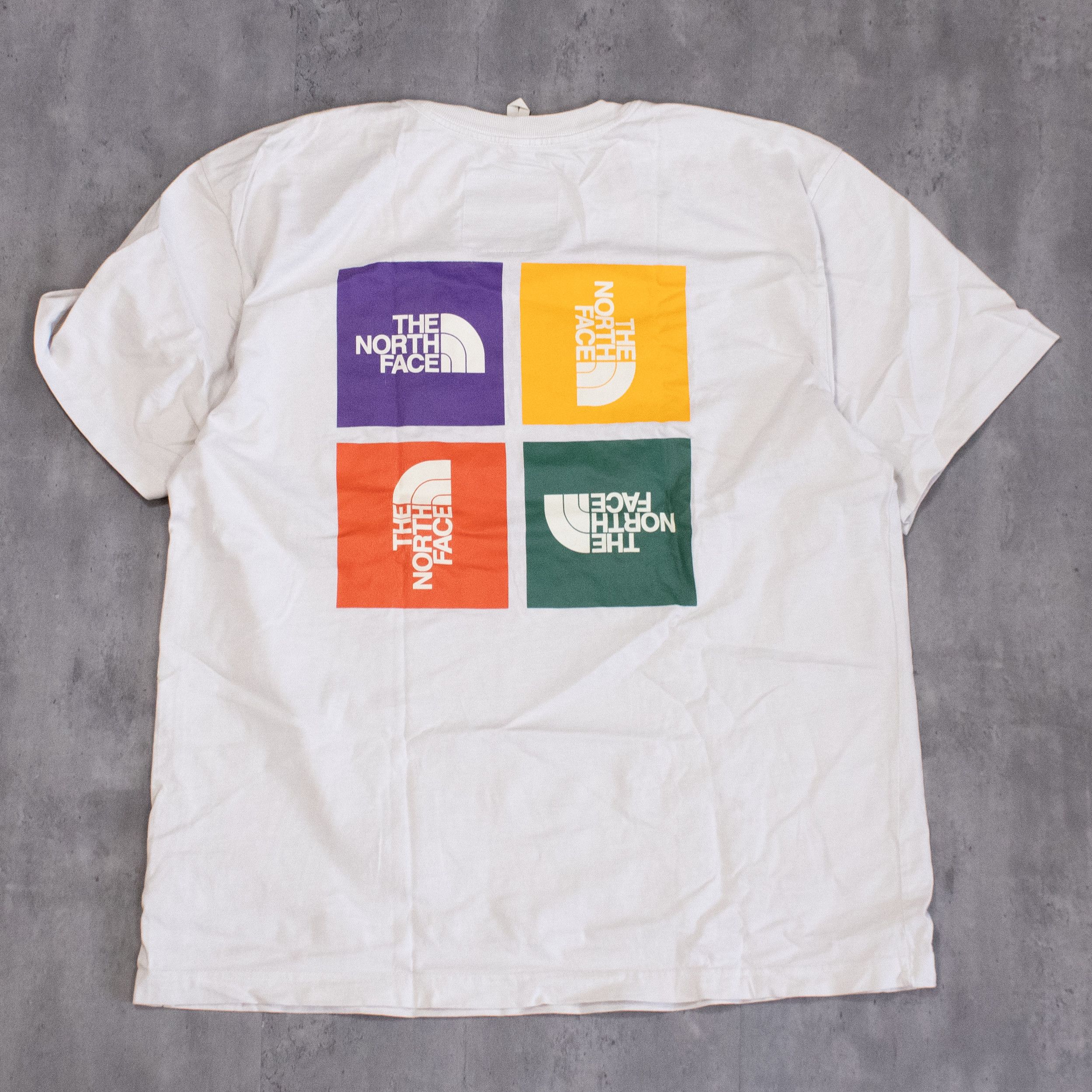 The North Face The North Face Multi Color Logo Double Stitch Tee Size US L / EU 52-54 / 3 - 6 Thumbnail