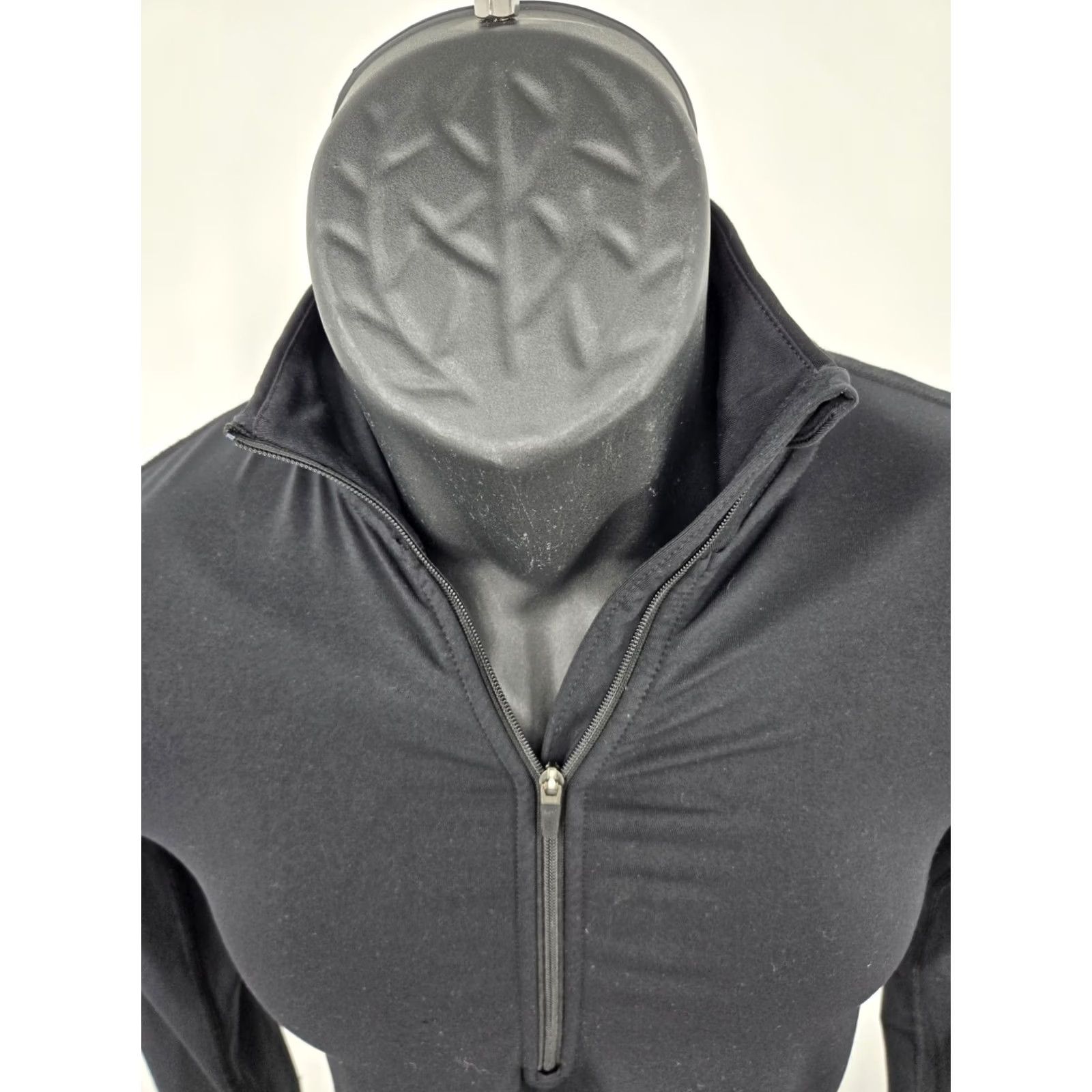 Nike Nike Pro Women's Top Shirt S Black 1/2-Zip Dri-Fit Stretch Long-Sleeve Pullover Casual Activewear Nike Therma Size S / US 4 / IT 40 - 5 Thumbnail