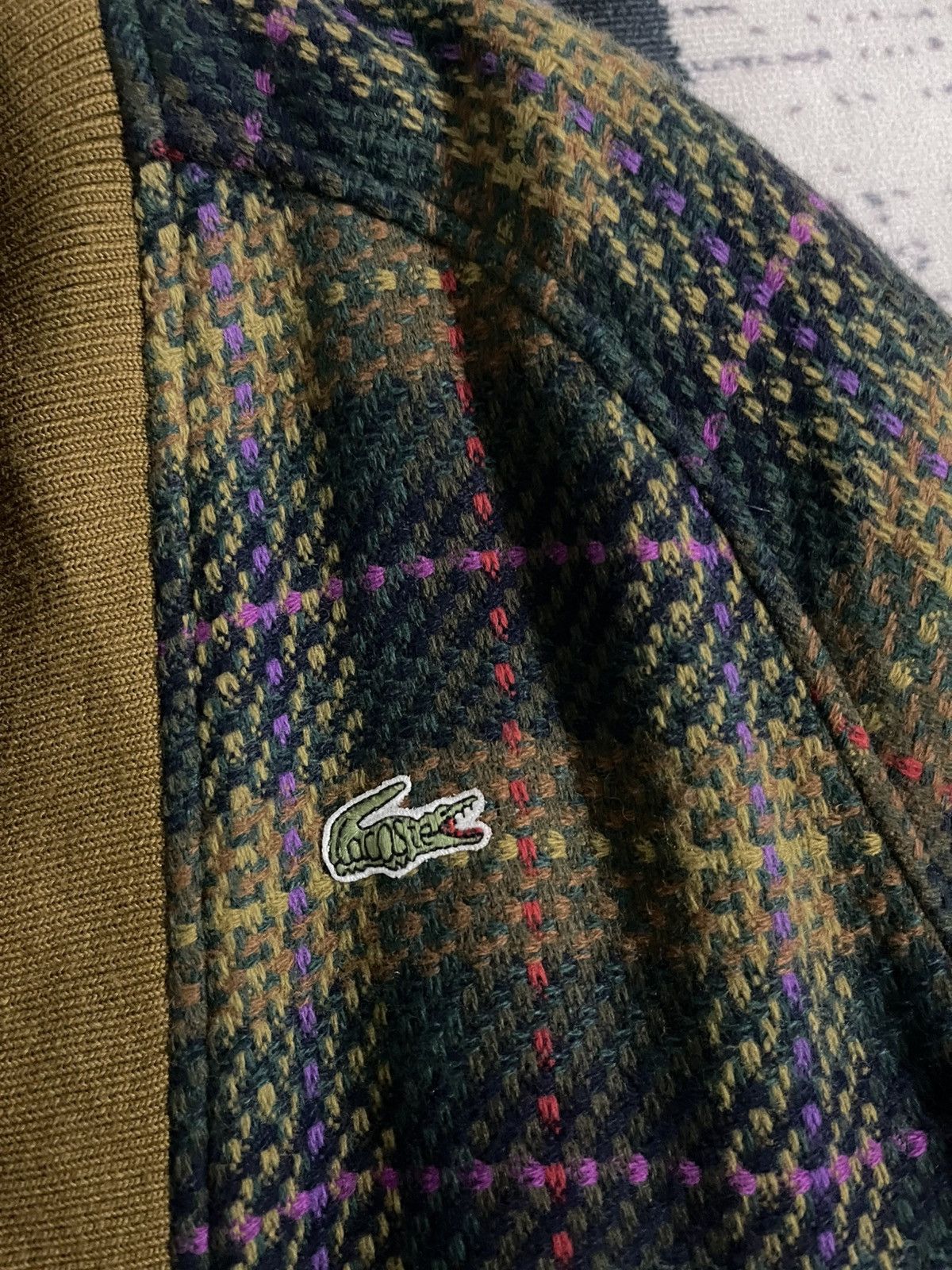 Lacoste Vintage 90s Lacoste Wool Jacket Size US XL / EU 56 / 4 - 6 Thumbnail