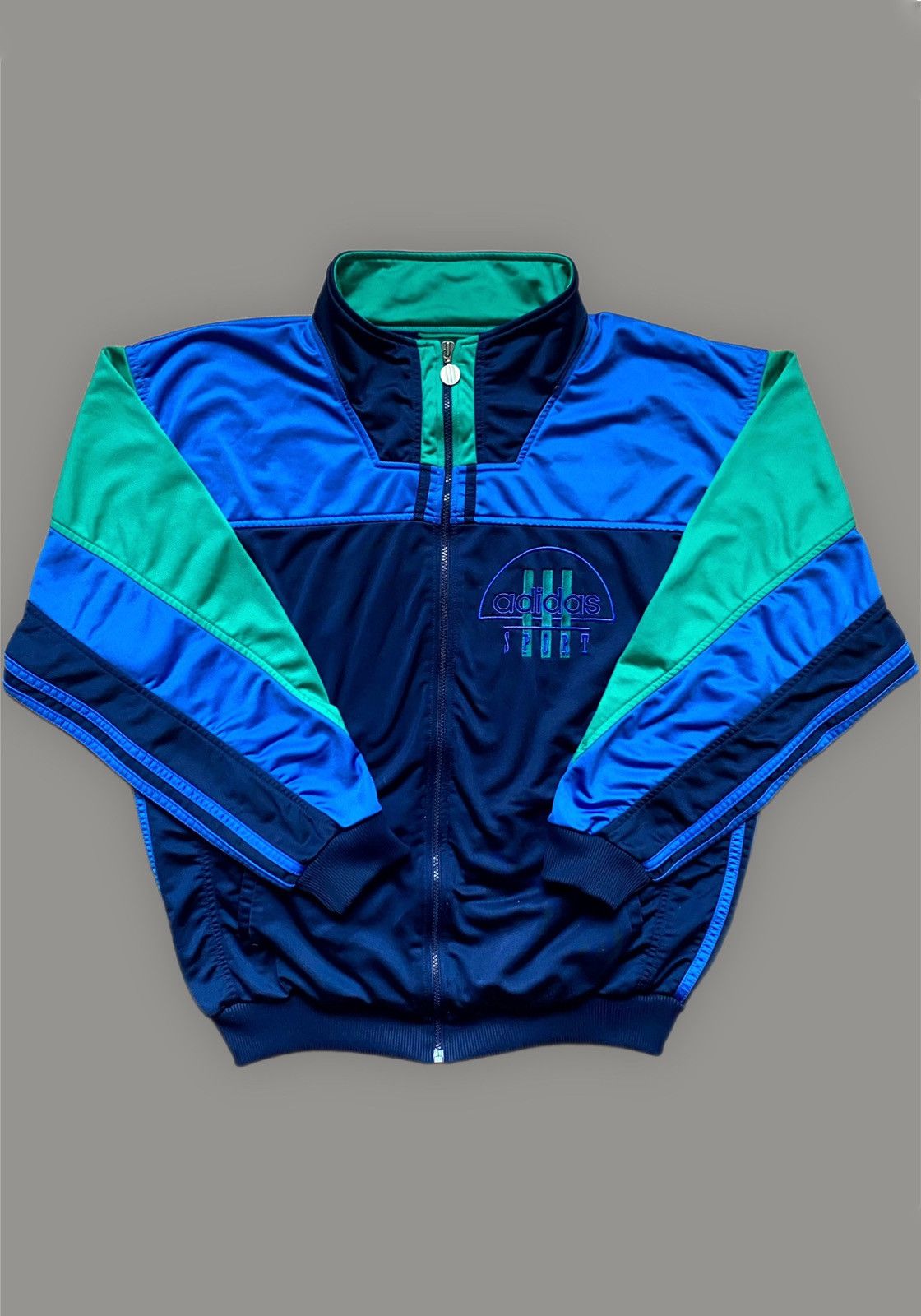 Adidas Veste Adidas sportswear retro 90’s 🐍🏴‍☠️ Size US L / EU 52-54 / 3 - 1 Thumbnail