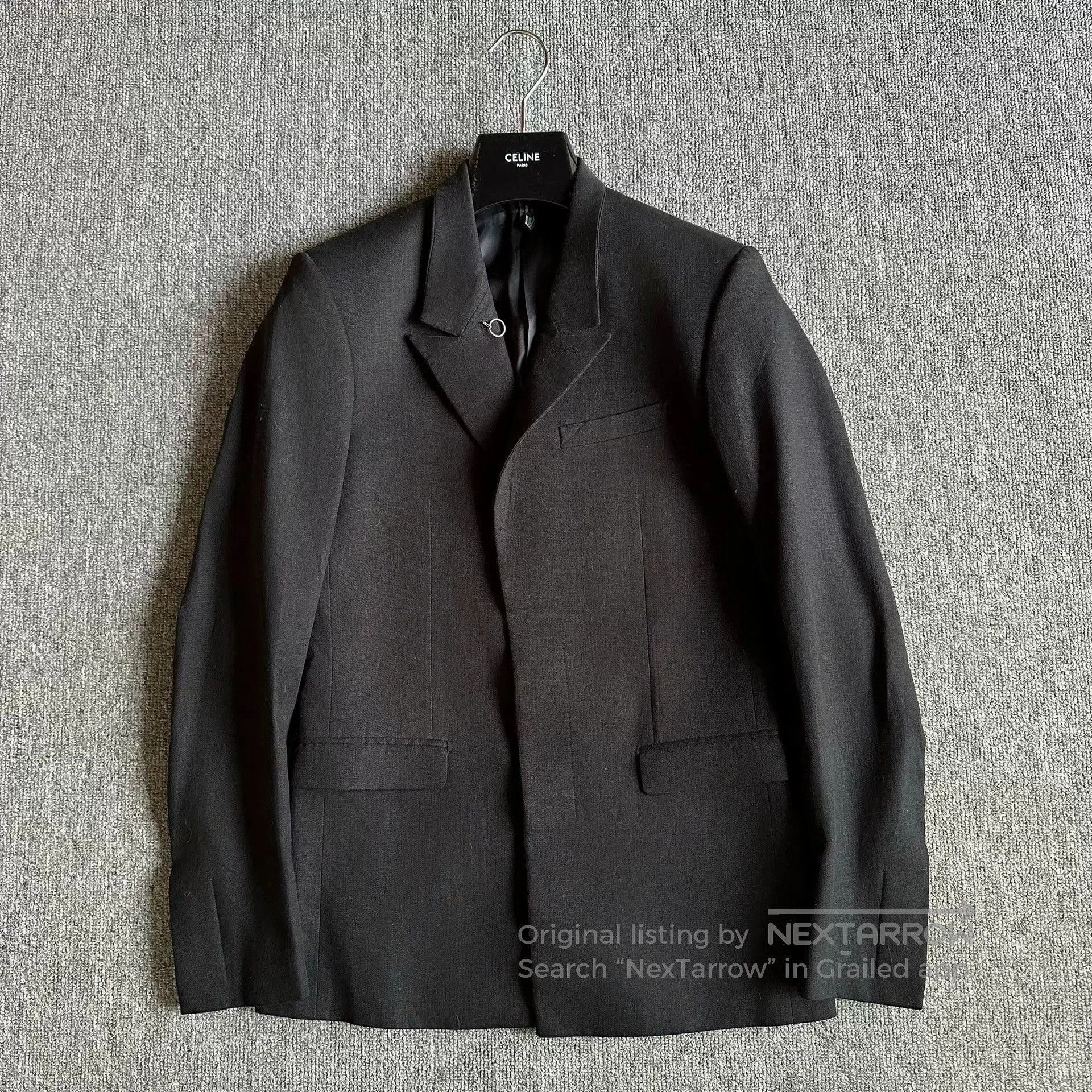 Dior Dior Round Brooch Linen Blazer. Size US M / EU 48-50 / 2 - 1 Thumbnail