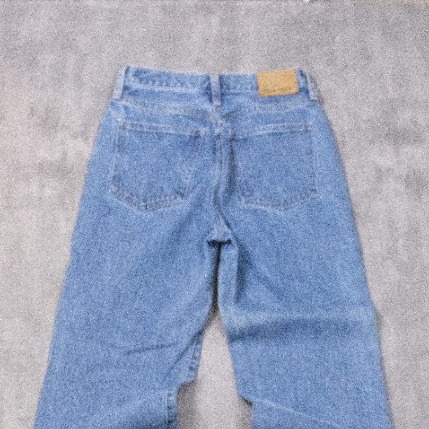 Japanese Brand Denim Form Baggy Wide Relax Fit CrazyY2K Denim Pant's Size US 26 / EU 42 - 16 Thumbnail