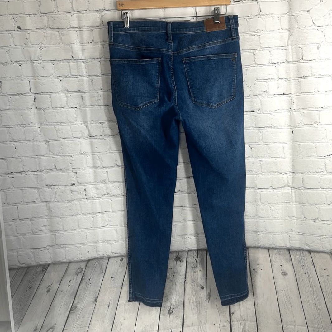 Madewell Madewell Jeans 10” High Rise Skinny Slightly Distressed Button Fly Women 31 Blue Jeans Size 24" / US 00 / IT 34 - 7 Thumbnail