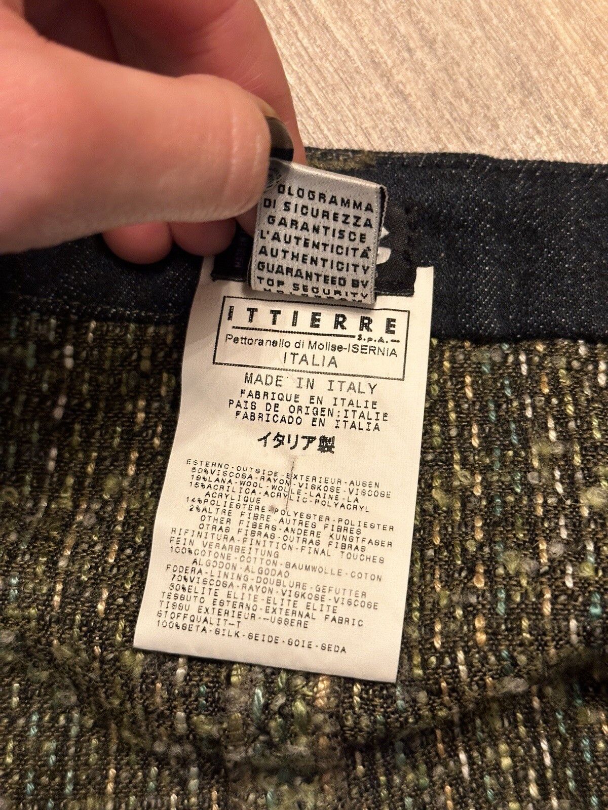 Dolce & Gabbana Vintage D&G Dolce&Gabbana Knit Mini Skirt y2k Viscose Tweed Size 26" / US 2 / IT 38 - 15 Thumbnail