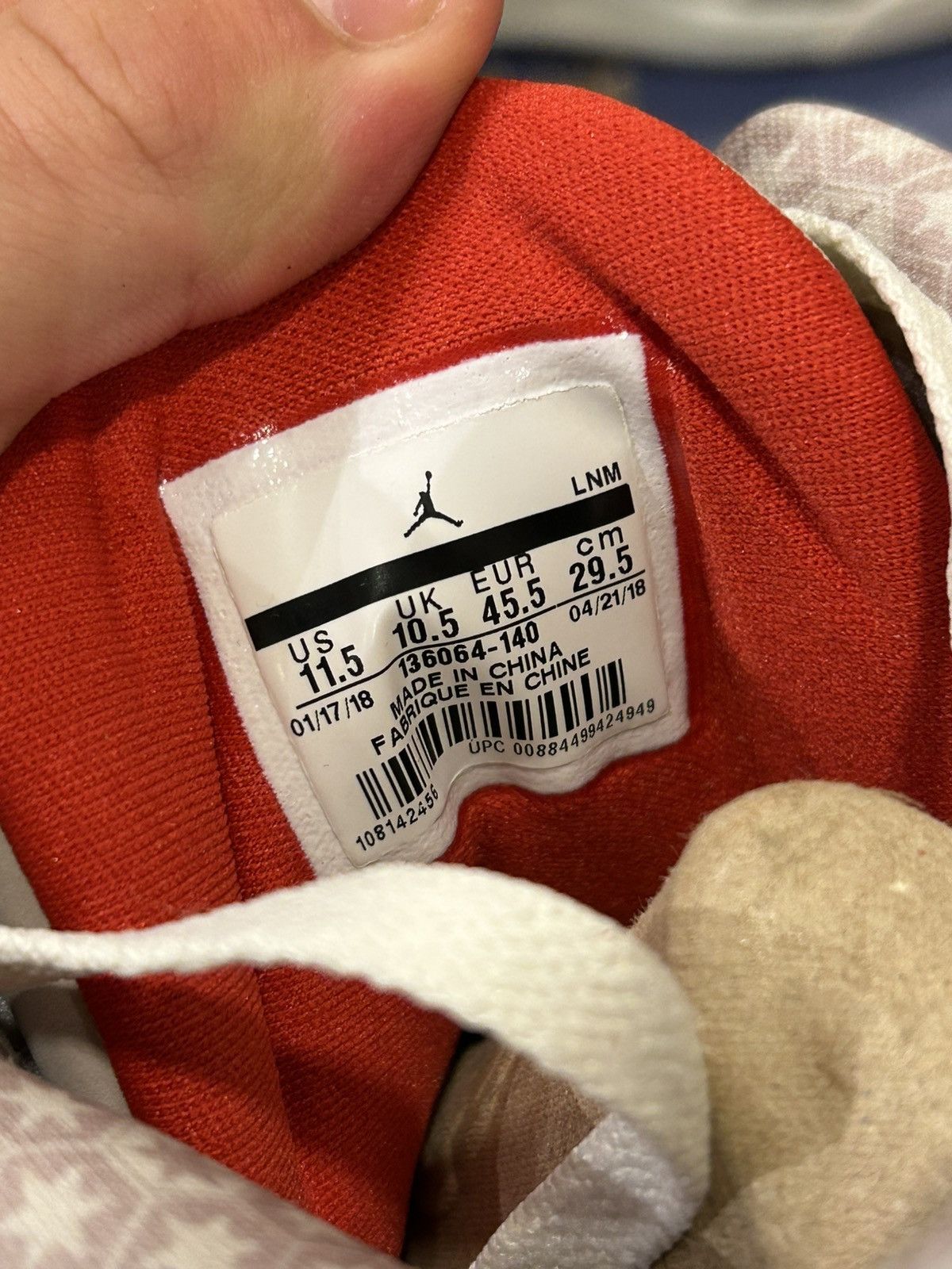 Jordan Brand Jordan 3 Retro ‘International Flight’ Size US 11.5 / EU 44-45 - 6 Thumbnail