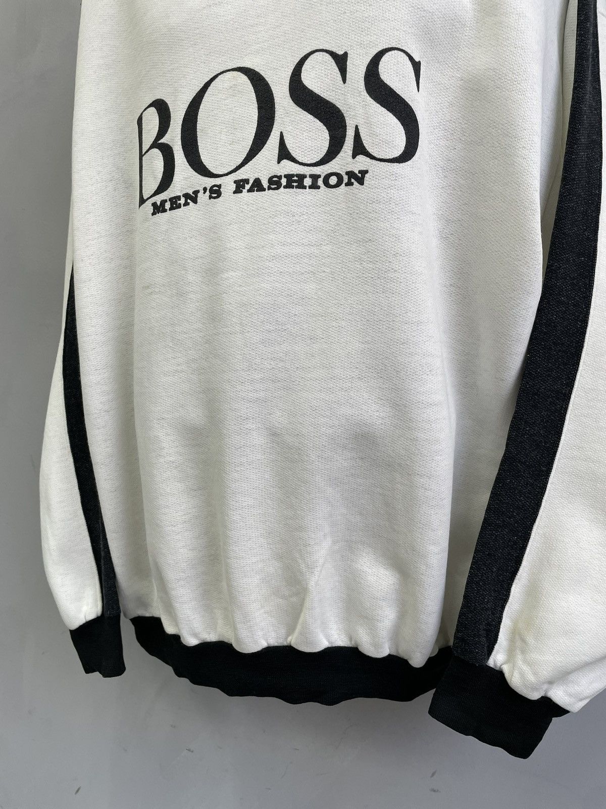 Hugo Boss Vintage BOSS logo oversized hoodie Y2K hype streetwear Size US XL / EU 56 / 4 - 3 Thumbnail