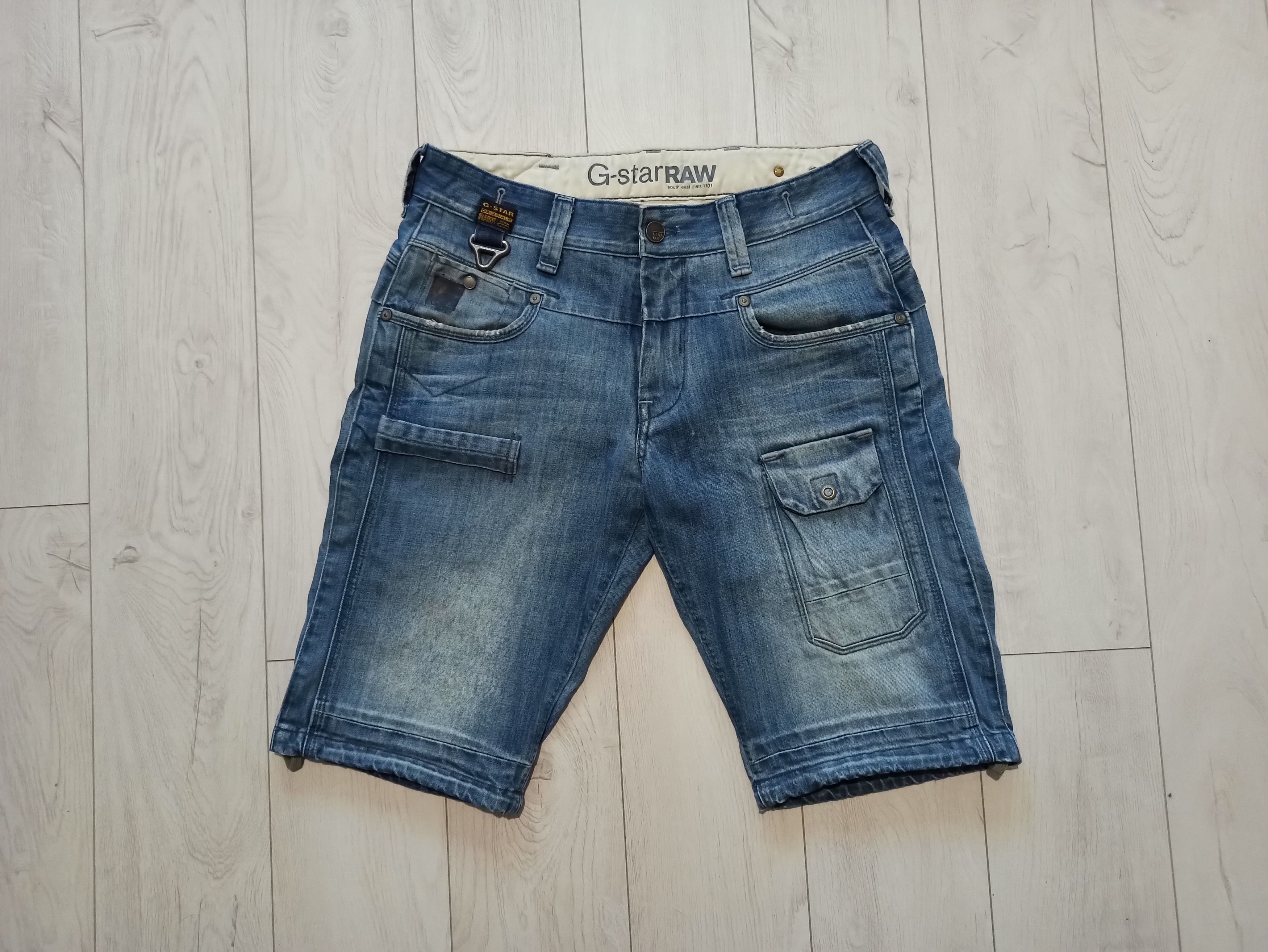 G-Star × Vintage G Star Raw vintage denim shorts Size US 32 / EU 48 - 1 Thumbnail