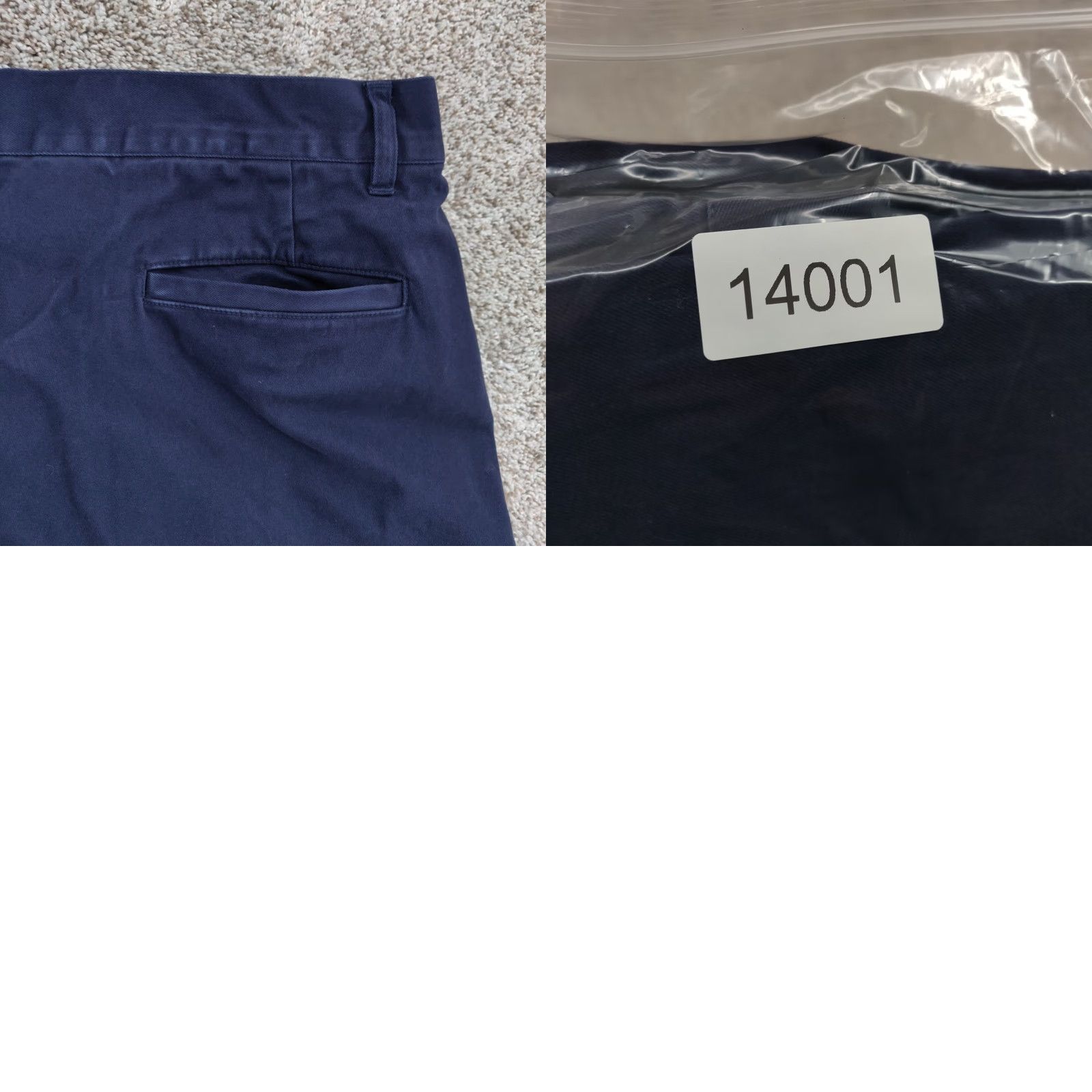 Taylor Stitch Taylor Stitch Pants Mens 36x33 Blue Organic Cotton Spandex Canvas Size US 36 / EU 52 - 10 Thumbnail