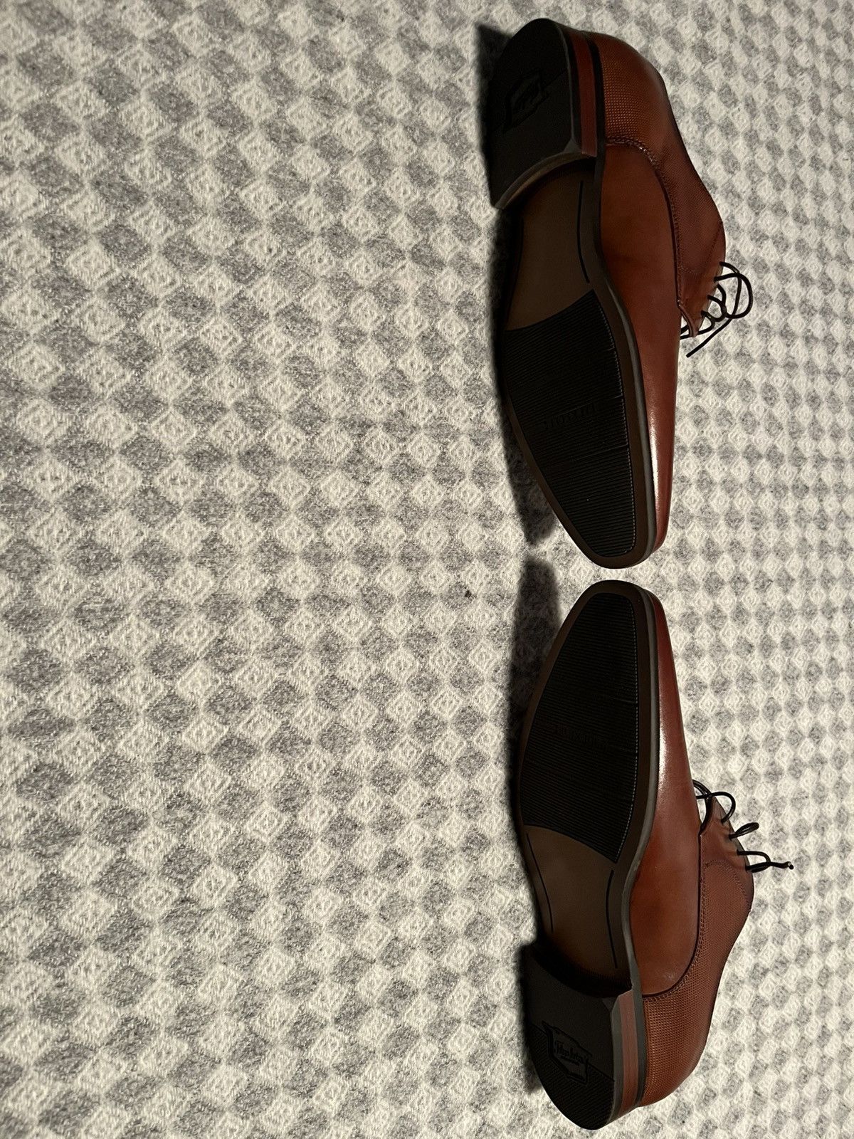Florsheim Florsheim Brown Leather Lace Up Shoes Size 9 Size US 9 / EU 42 - 8 Thumbnail