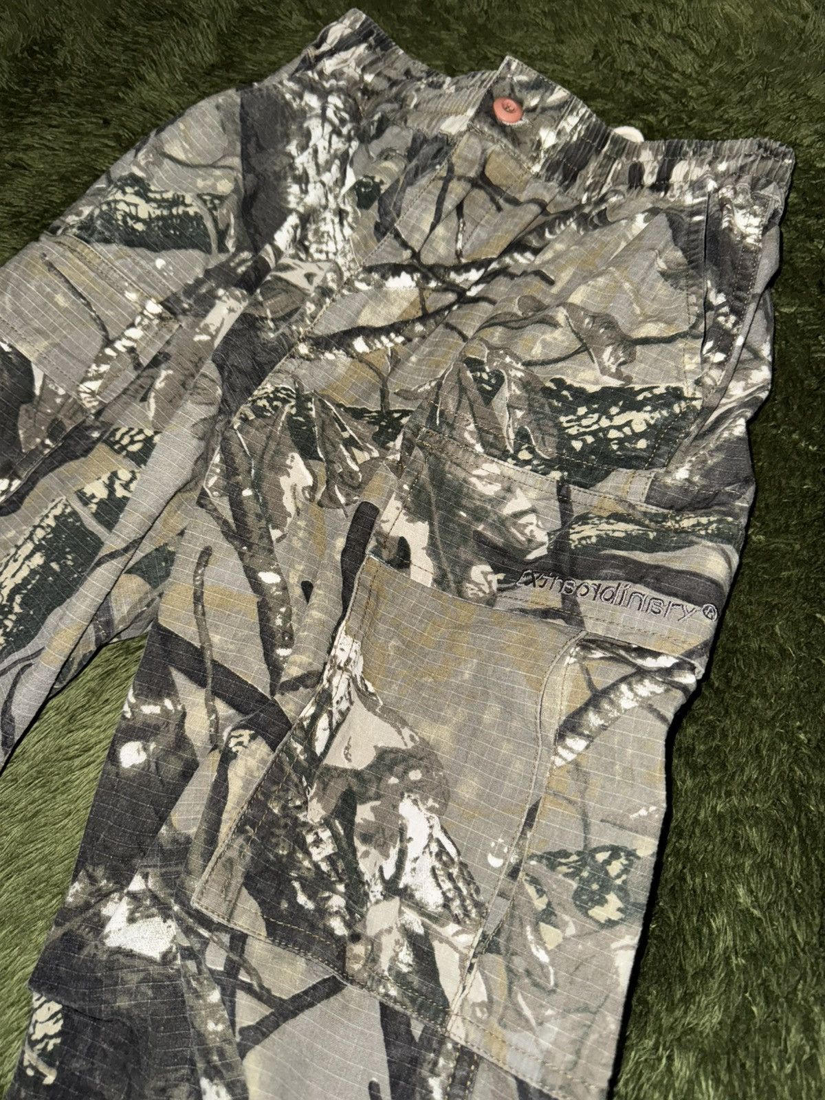 Japanese Brand [M] Extraordinary Realtree Camo Ripstop Cargo Pants Size US 32 / EU 48 - 6 Thumbnail
