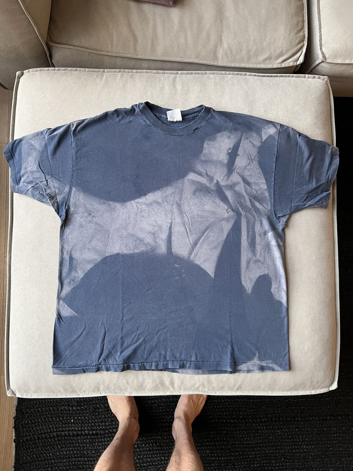 Vintage Sunfaded Navy Tee — Natural Arc Fade Size US M / EU 48-50 / 2 - 1 Thumbnail