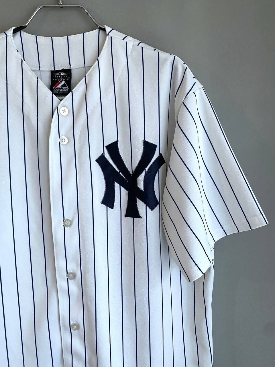 MLB × Majestic × New York Yankees Majestic MLB Baseball Jersey New York Yankees, Size L Size US L / EU 52-54 / 3 - 5 Thumbnail