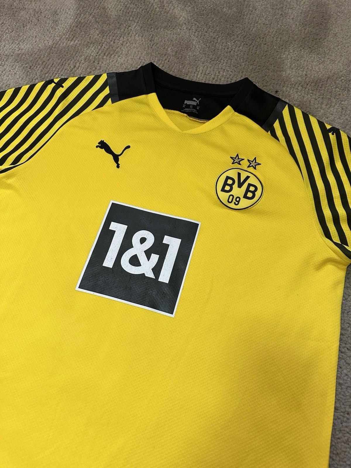 Puma Puma Borussia Dortmund Home 21/22 Yellow Soccer Jersey Sz XL Size US XL / EU 56 / 4 - 2 Thumbnail