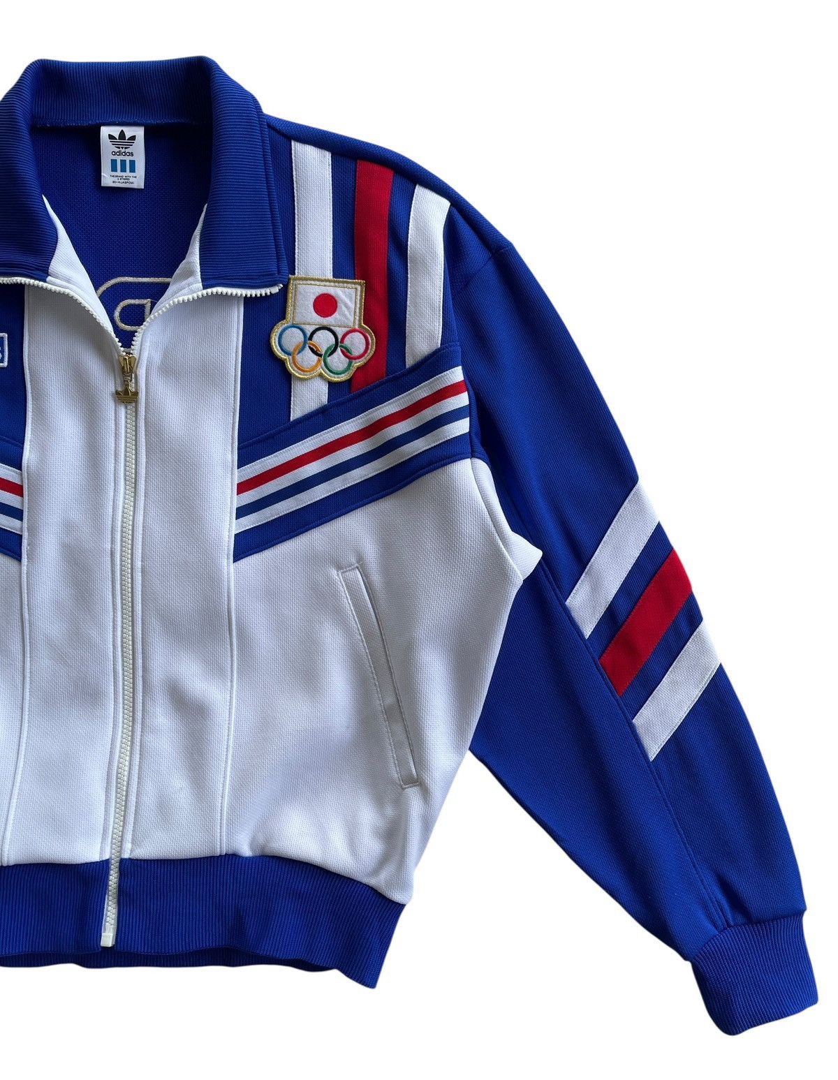 Vintage RARE 80s Adidas Descente Olympic Japan Tracktop Jacket Size US M / EU 48-50 / 2 - 4 Thumbnail