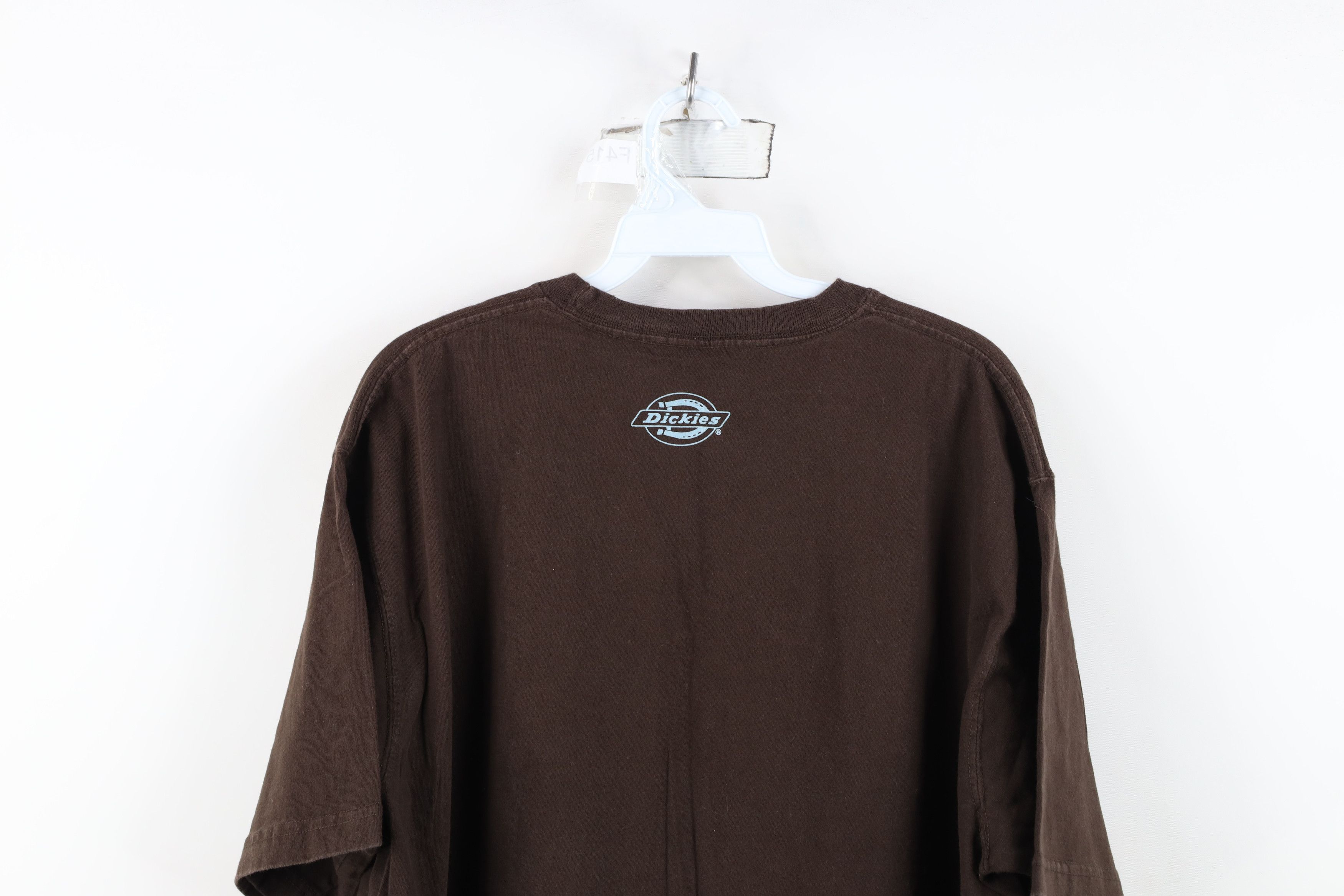 Dickies Vintage 90s Y2K Dickies Spell Big Logo Short Sleeve T-Shirt Size US L / EU 52-54 / 3 - 11 Thumbnail