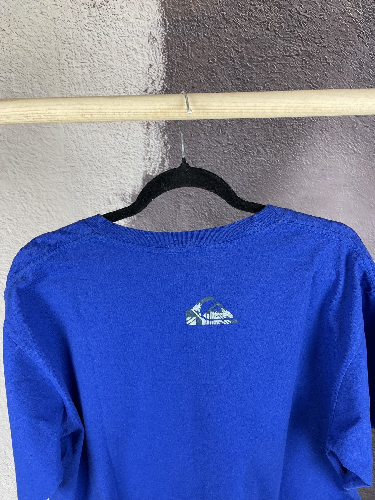 Quiksilver Quiksilver vintage big logo blue tee shirt Size US L / EU 52-54 / 3 - 8 Thumbnail