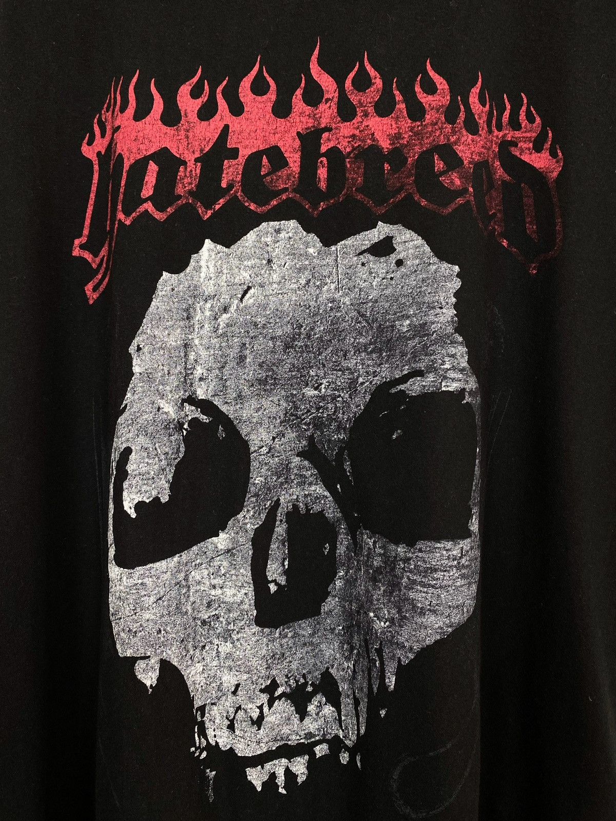 Band Tees Hatebreed Rock Band Skull T-shirt Y2K Graphic Black Top Size US XXL / EU 58 / 5 - 2 Thumbnail