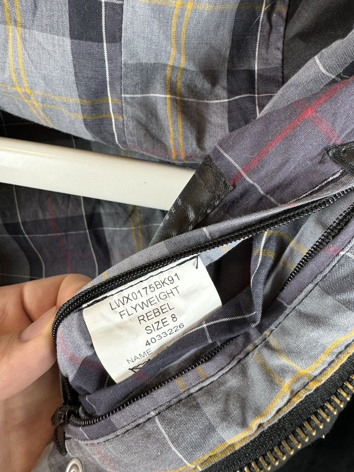 Vintage Barbour Women’s Flyweight Rebel Wax Jacket