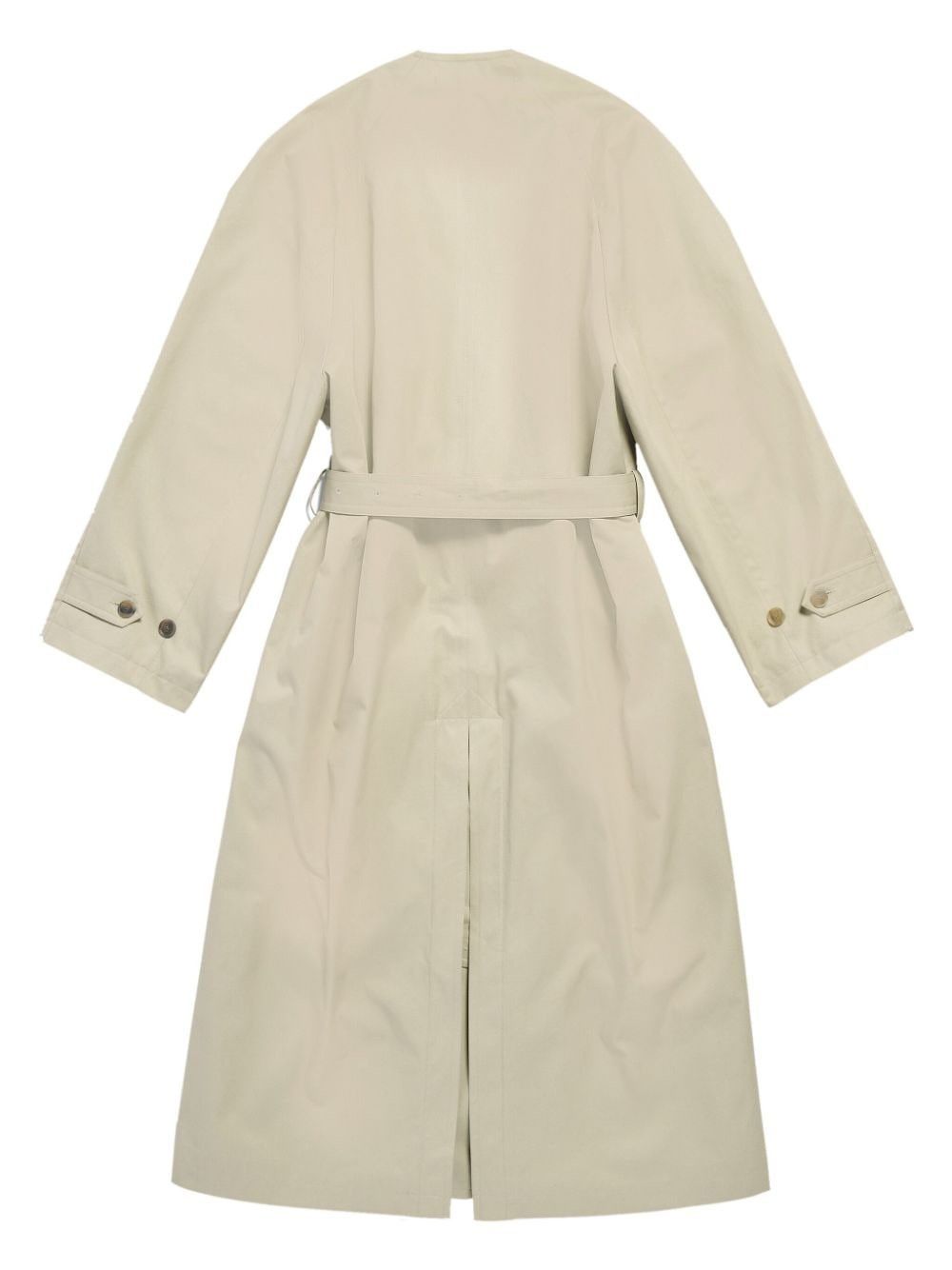 Balenciaga oc11z0825 Trench Lining Coat in Beige Size M / US 6-8 / IT 42-44 - 5 Thumbnail