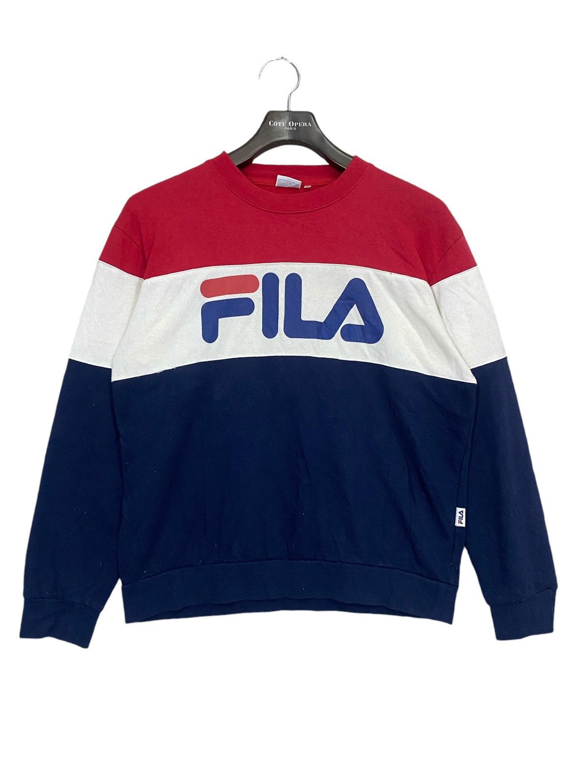 Fila × Vintage unisex ‼️ fila big logo sweatshirt Size US L / EU 52-54 / 3 - 1 Thumbnail