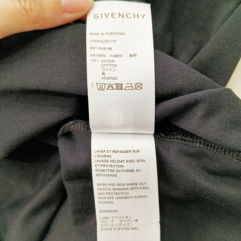 Givenchy Givenchy Black Short-Sleeve T-Shirt Size US M / EU 48-50 / 2 - 8 Thumbnail