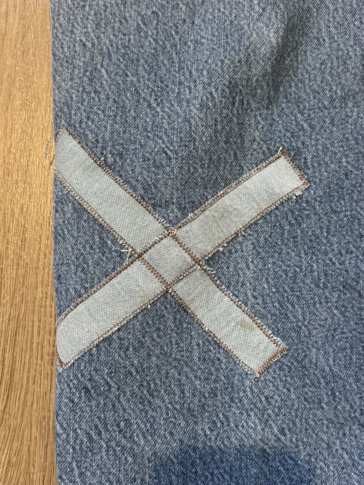 Carhartt Repaired Carhartt Jeans Size US 34 / EU 50 - 6 Thumbnail