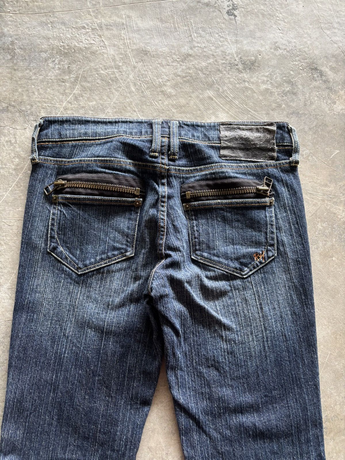 Hysteric Glamour × If Six Was Nine × Tornado Mart Flared rush hour punk washed japanese denim Size 31" - 13 Thumbnail