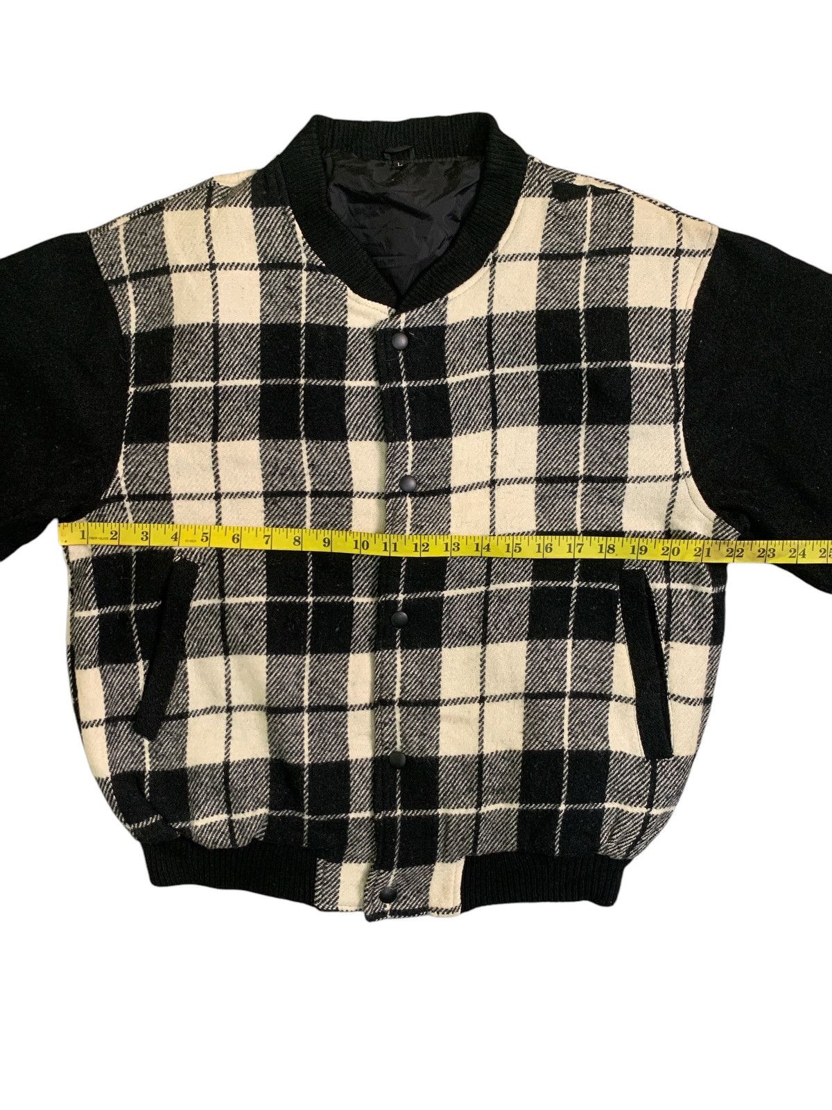 Vintage Rare Design Vintage Checkered Bombers Jackets Size L / US 10 / IT 46 - 7 Thumbnail