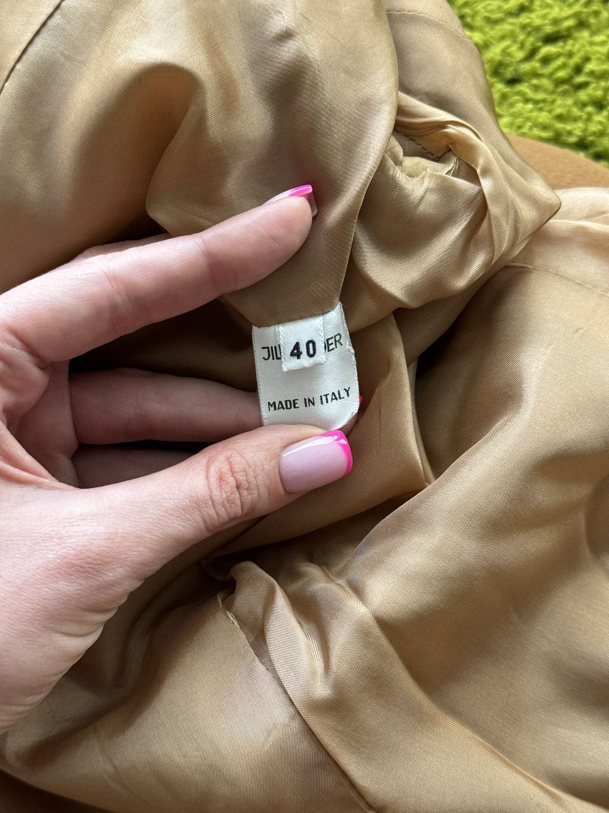 Designer × Jil Sander Jil Sander cashmere double breasted blazer coat jacket Size S / US 4 / IT 40 - 6 Thumbnail