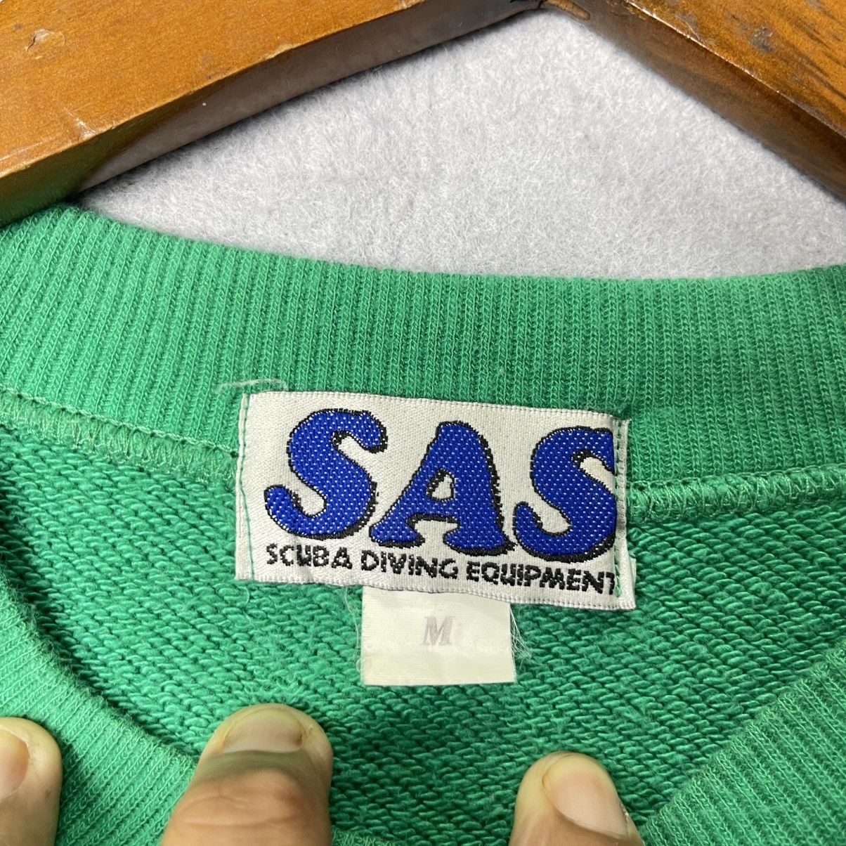 Vintage Vintage SAS Scuba Diving Crewneck Sweatshirt (Made in Japan) Size US M / EU 48-50 / 2 - 9 Thumbnail