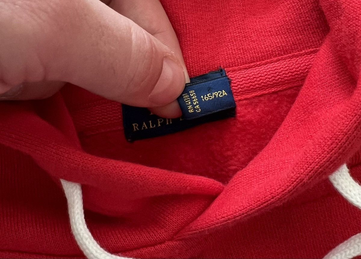 Polo Ralph Lauren × Ralph Lauren Polo Ralph Lauren Big Logo American Flag Hoodie Size M / US 6-8 / IT 42-44 - 8 Thumbnail