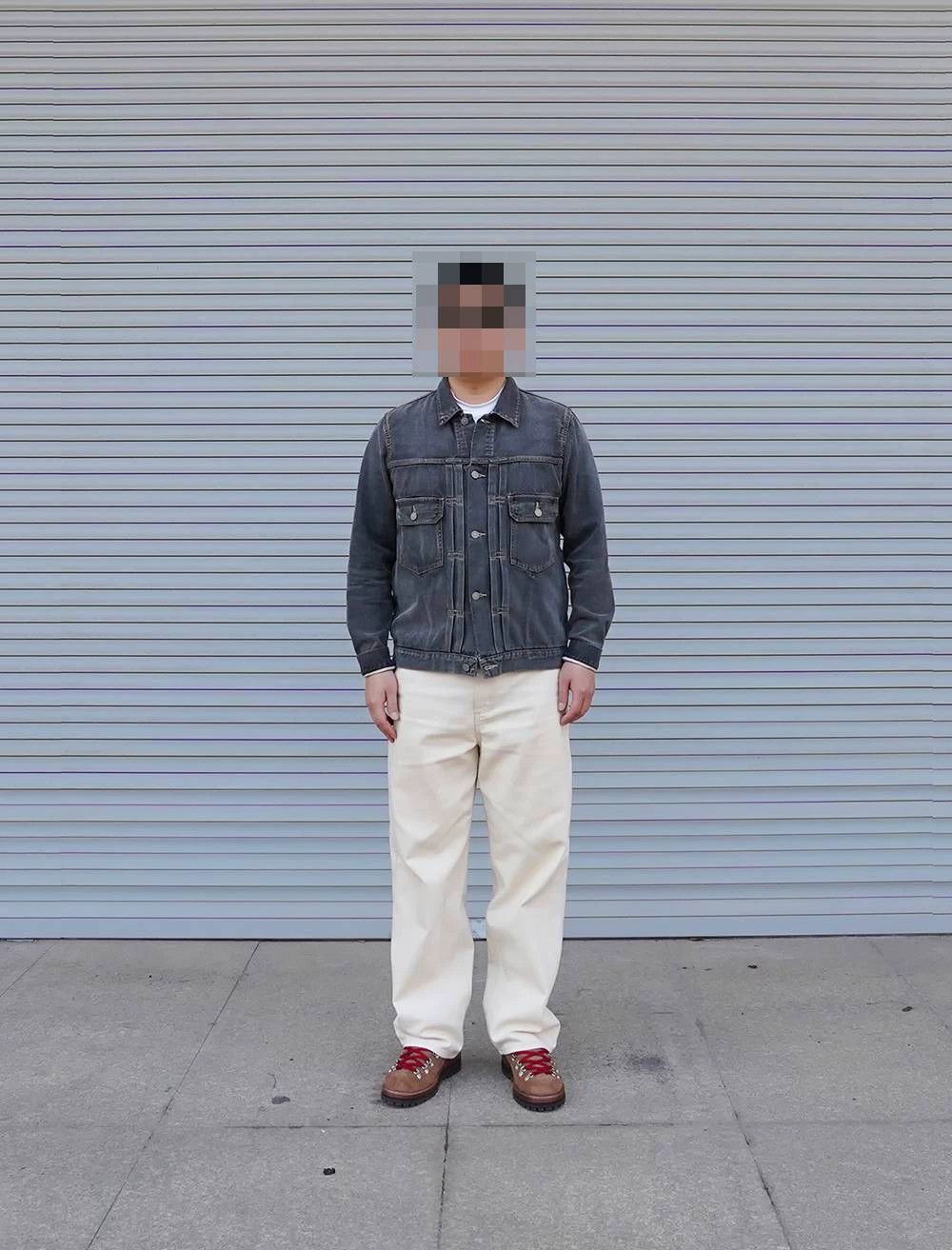 Visvim VISVIM 101 JKT Damaged Denim Jacket Black Size 2 Size US M / EU 48-50 / 2 - 7 Thumbnail