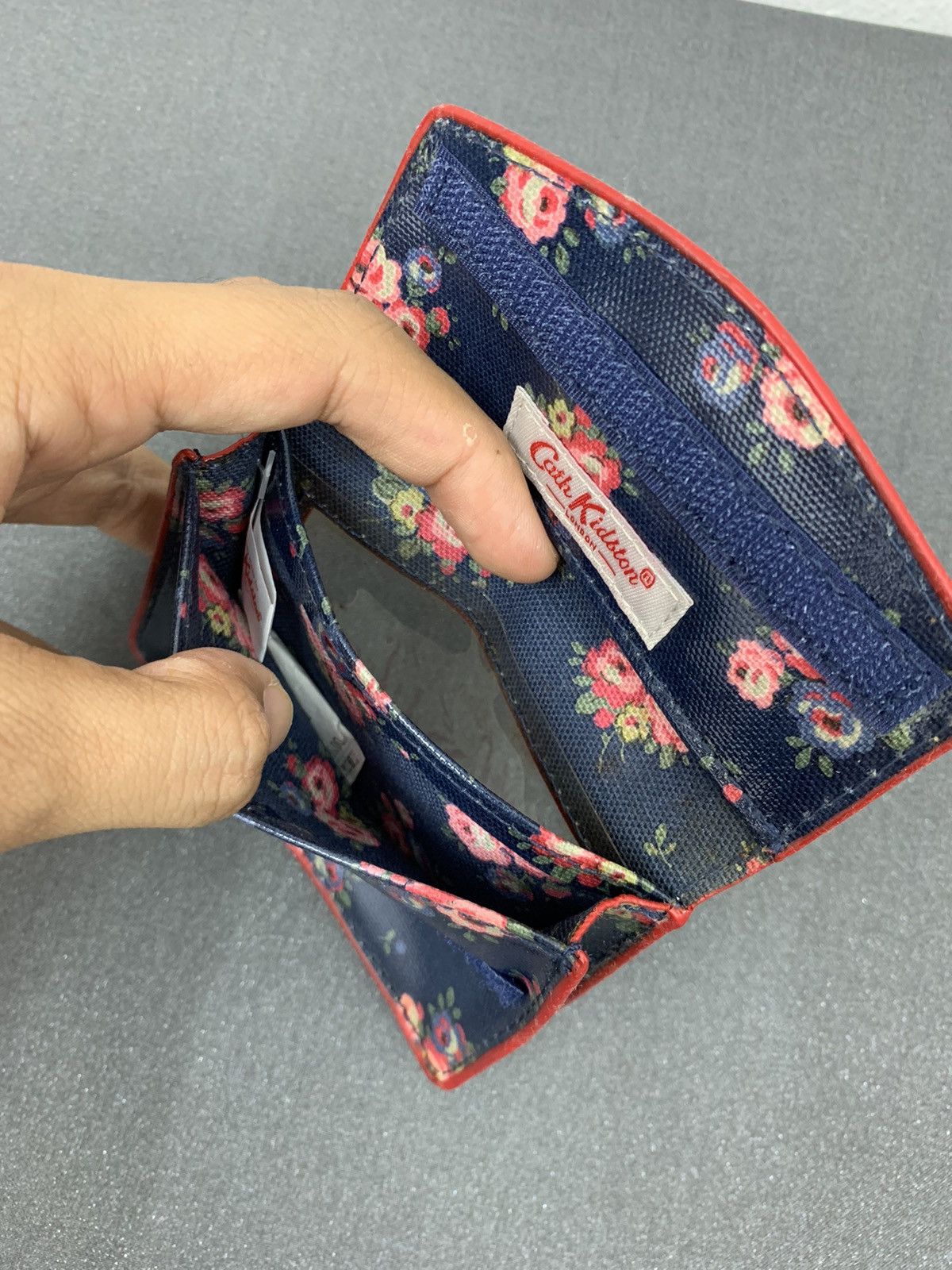 Maison Kitsune Cath Kidston Florals Card holder Wallet Size ONE SIZE - 5 Thumbnail