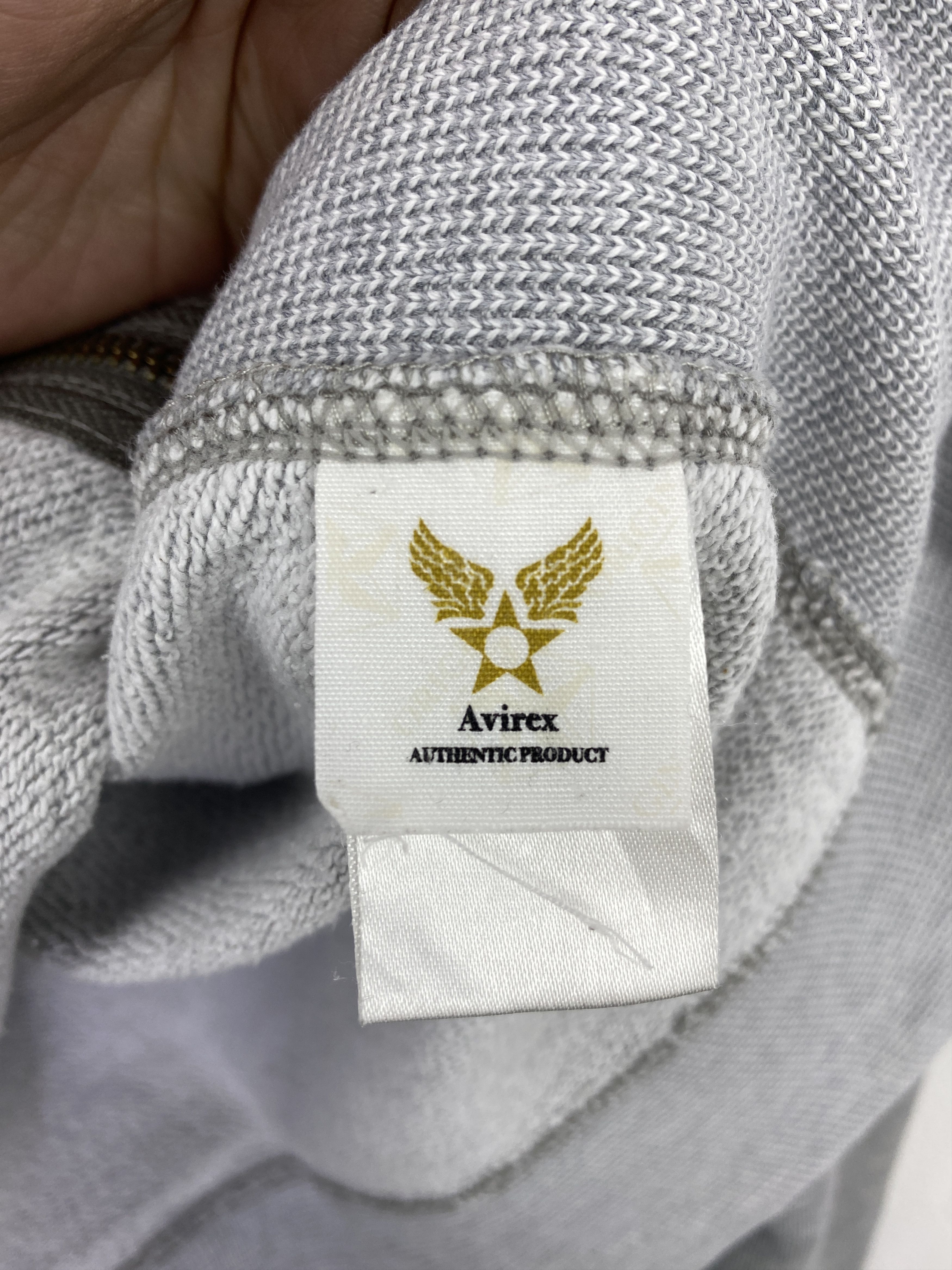 Avirex Vintage Avirex U.S.A Zipper Up Hoodie SH0486 Size US XL / EU 56 / 4 - 6 Thumbnail
