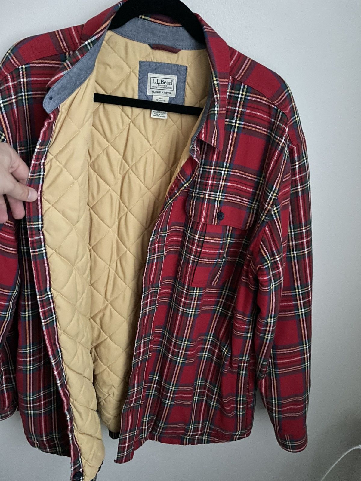 L.L. Bean Vintage L.L. Bean Insulated Western Flannel Shirt Size US XL / EU 56 / 4 - 2 Thumbnail