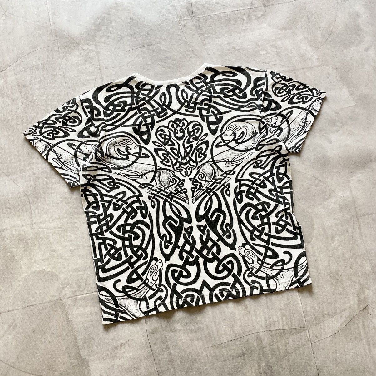 Hysteric Glamour × If Six Was Nine × Le Grande Bleu (L.G.B.) Japan Hexagon Tattoo LGB If Six Was Nine Vibe T-shirt Y2K Size L / US 10 / IT 46 - 5 Thumbnail