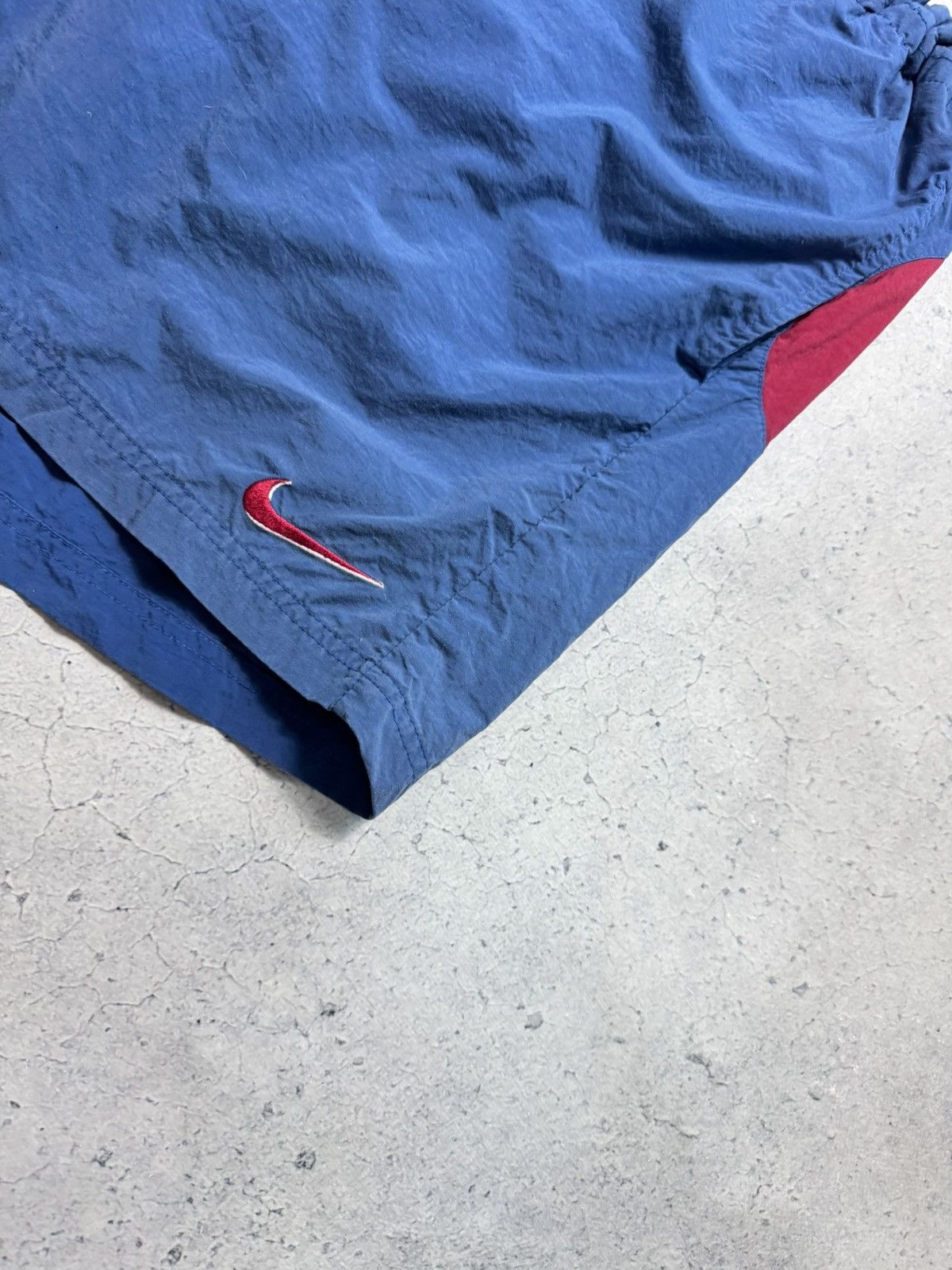 Nike Nike Big Swoosh Vintage 90’s Shorts Drill Y2K Size US 36 / EU 52 - 3 Thumbnail