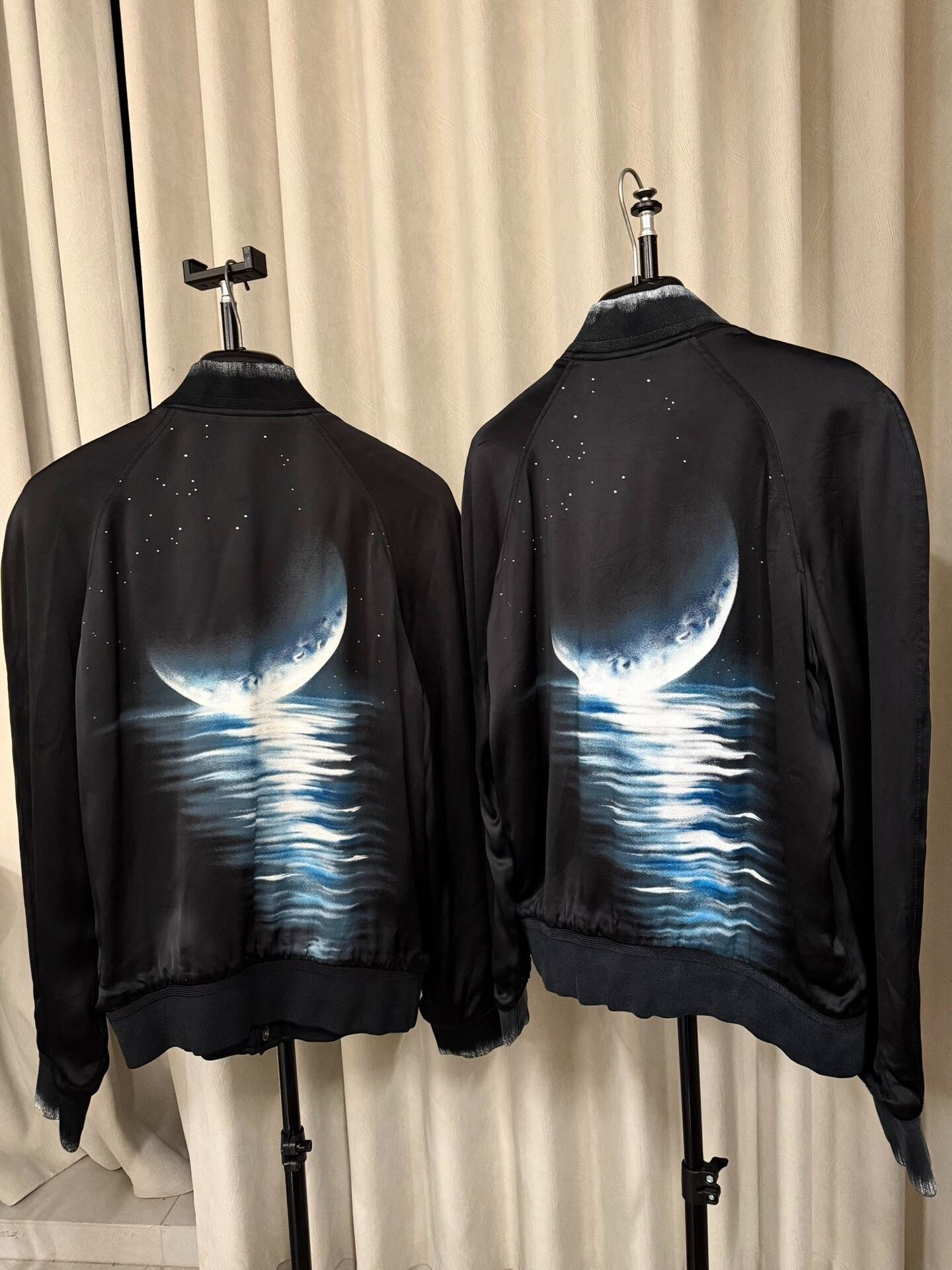Saint Laurent Paris Saint Laurent Silk Baseball Jacket Size US L / EU 52-54 / 3 - 1 Thumbnail