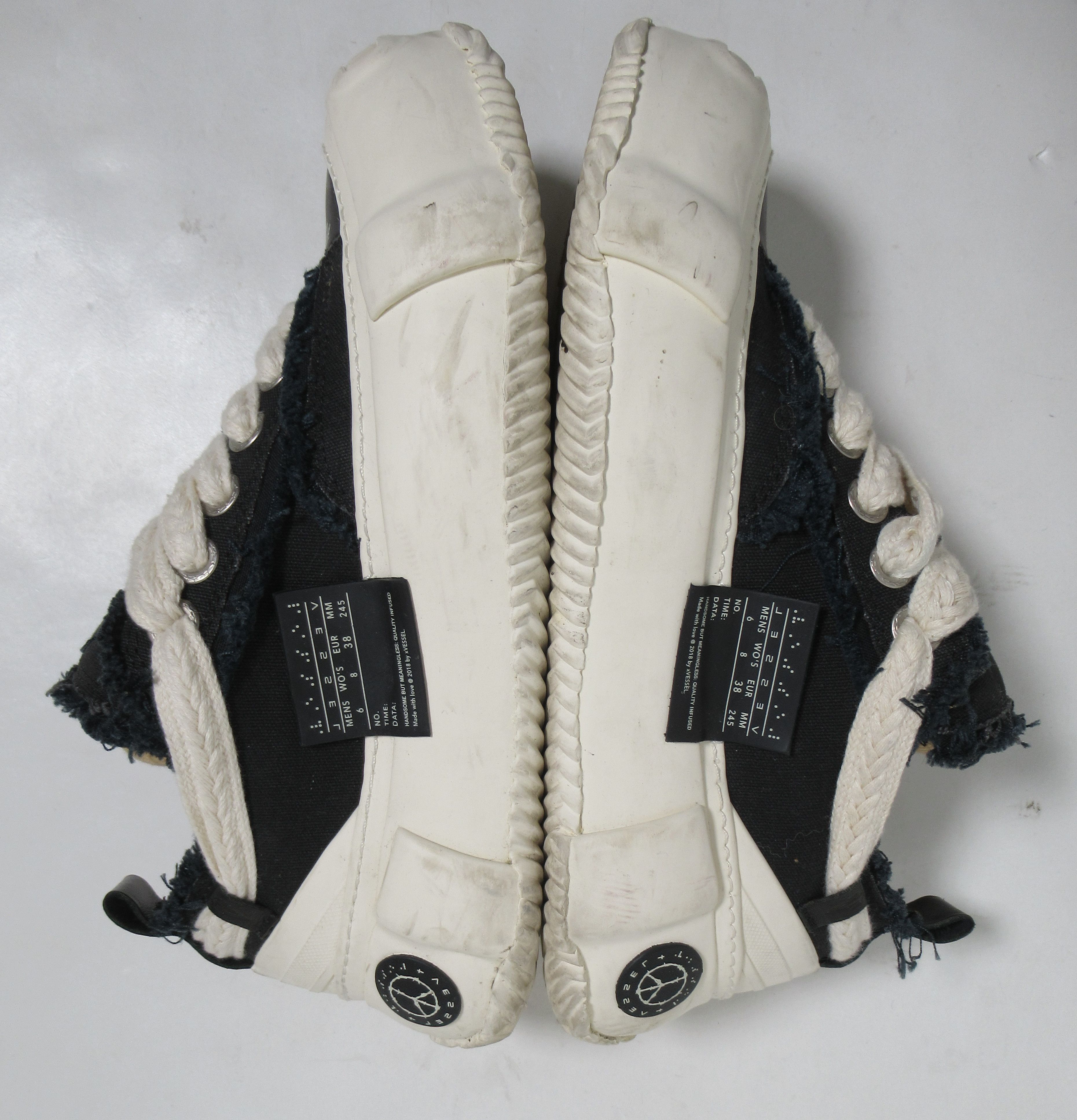 xVESSEL xVessel Unisex G.O.P. 2.0 Marshmallow Lows Black 8 US W Size US 8 / IT 38 - 10 Thumbnail