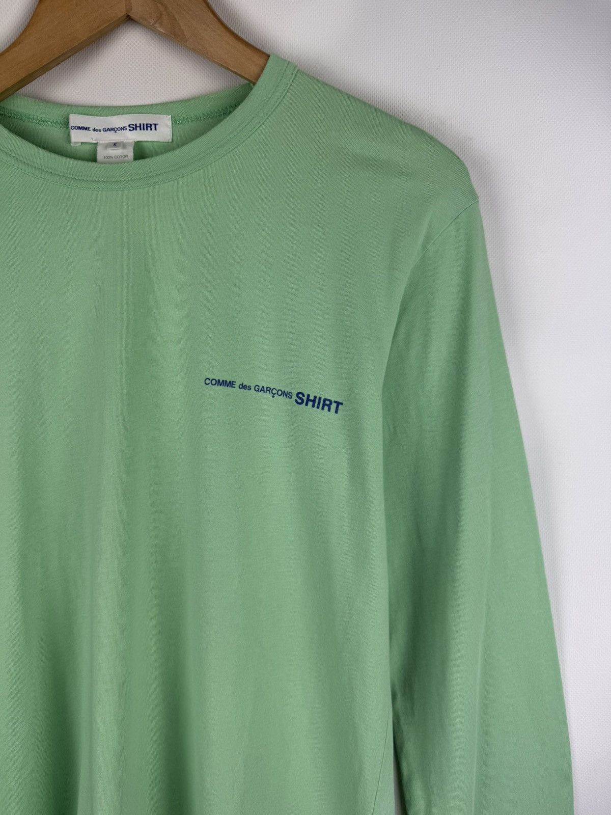 Comme des Garcons SHIRT Comme Des Garçons Shirt Men’s Long Sleeve Cotton T Shirt Size US S / EU 44-46 / 1 - 8 Thumbnail