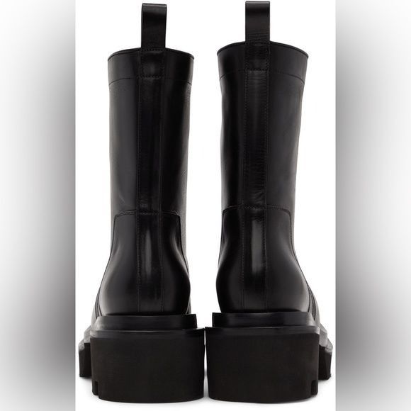 Rick Owens RICK OWENS BLACK BOGUN BOOTS Size US 7 / EU 40 - 3 Thumbnail
