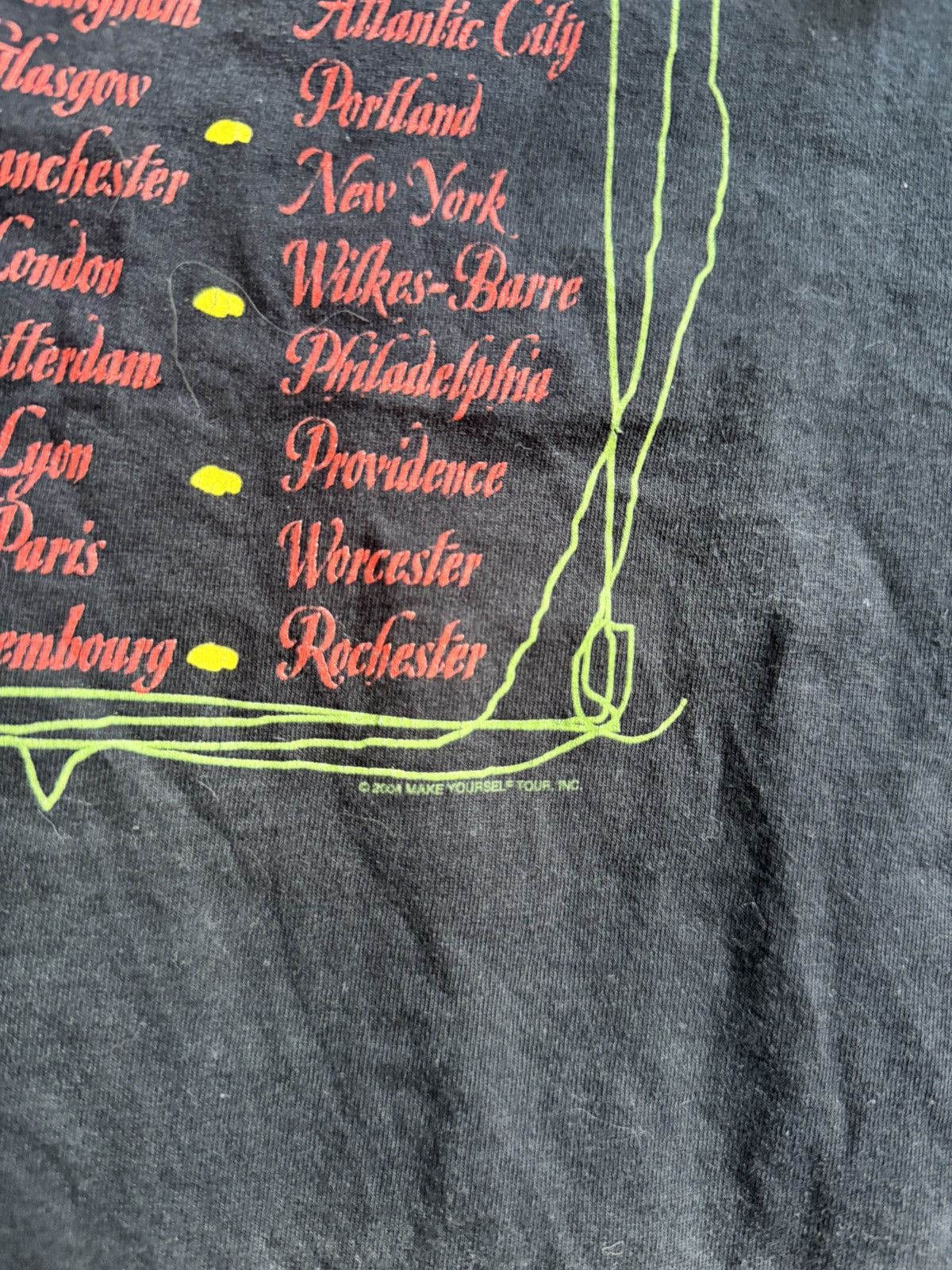 Band Tees 2004 Vintage Incubus Shirt Metal Band Deftones Foo Fighters Size US XL / EU 56 / 4 - 5 Thumbnail