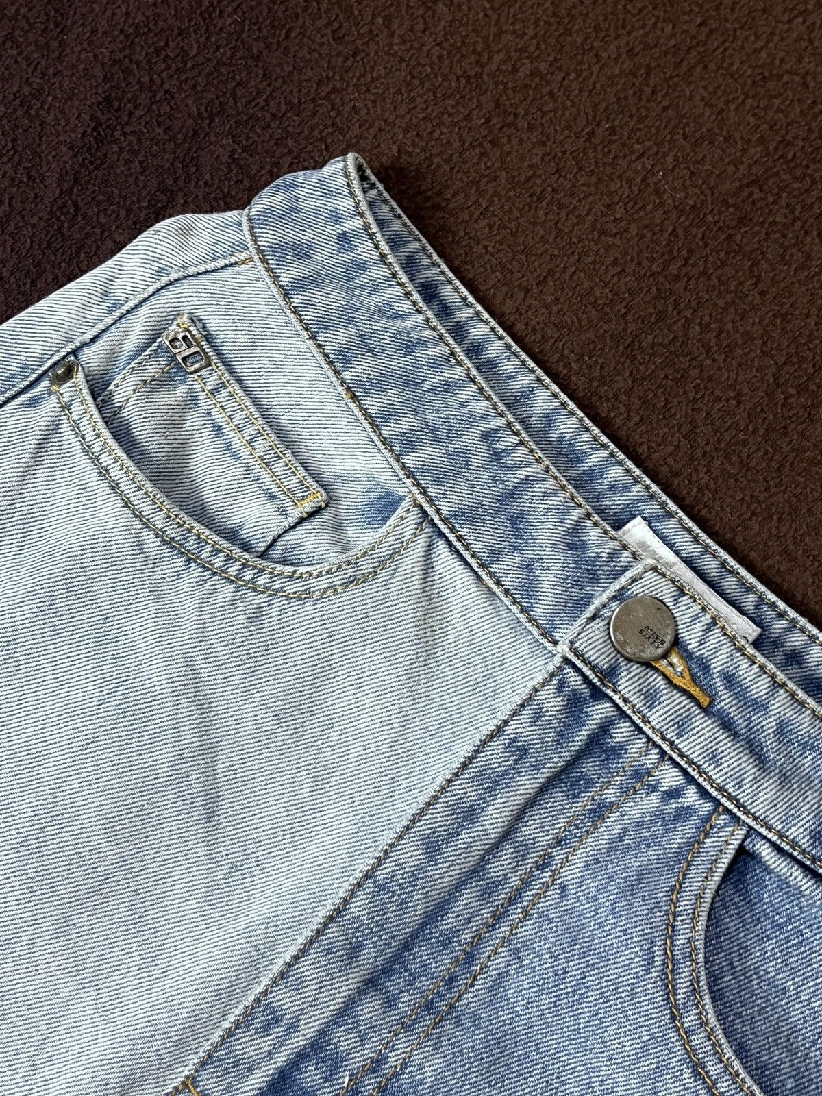Miss Sixty Miss Sixty Skirt Ice Creem Denim Size 27" / US 4 / IT 40 - 6 Thumbnail