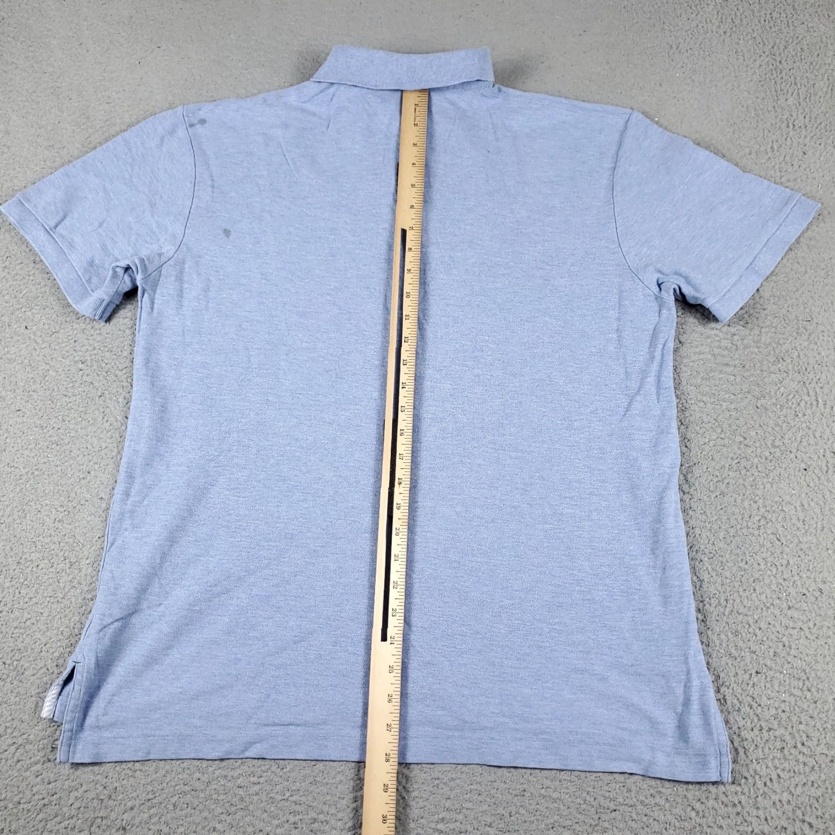 Tommy Hilfiger Tommy Hilfiger Polo Shirt Mens Large Blue Casual Short Sleeve Regular Fit Size US L / EU 52-54 / 3 - 3 Thumbnail